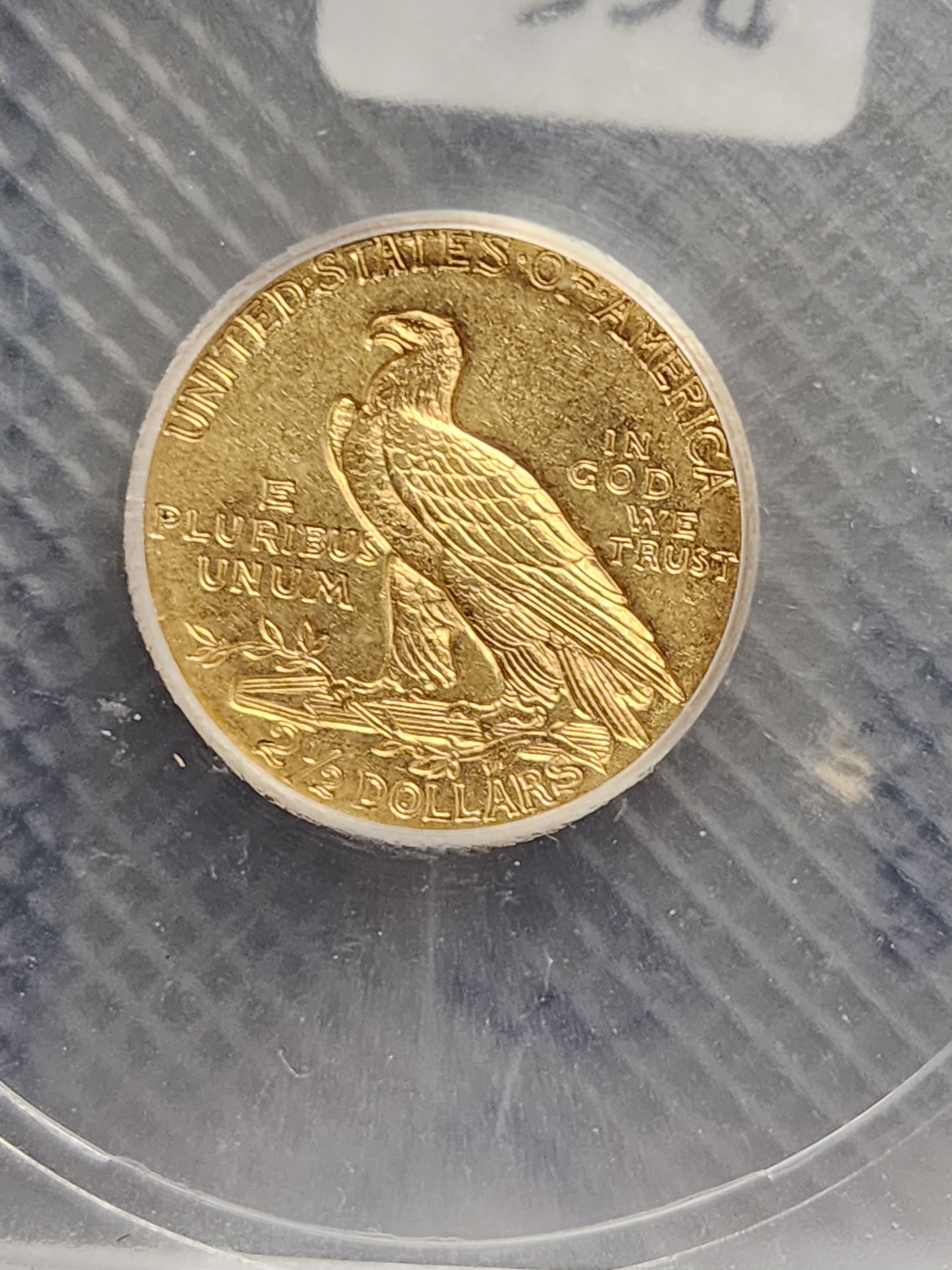 1912 $2.50 Quarter Gold Eagle, ICG MS63, Gold Coin, Store Sale#G0106.