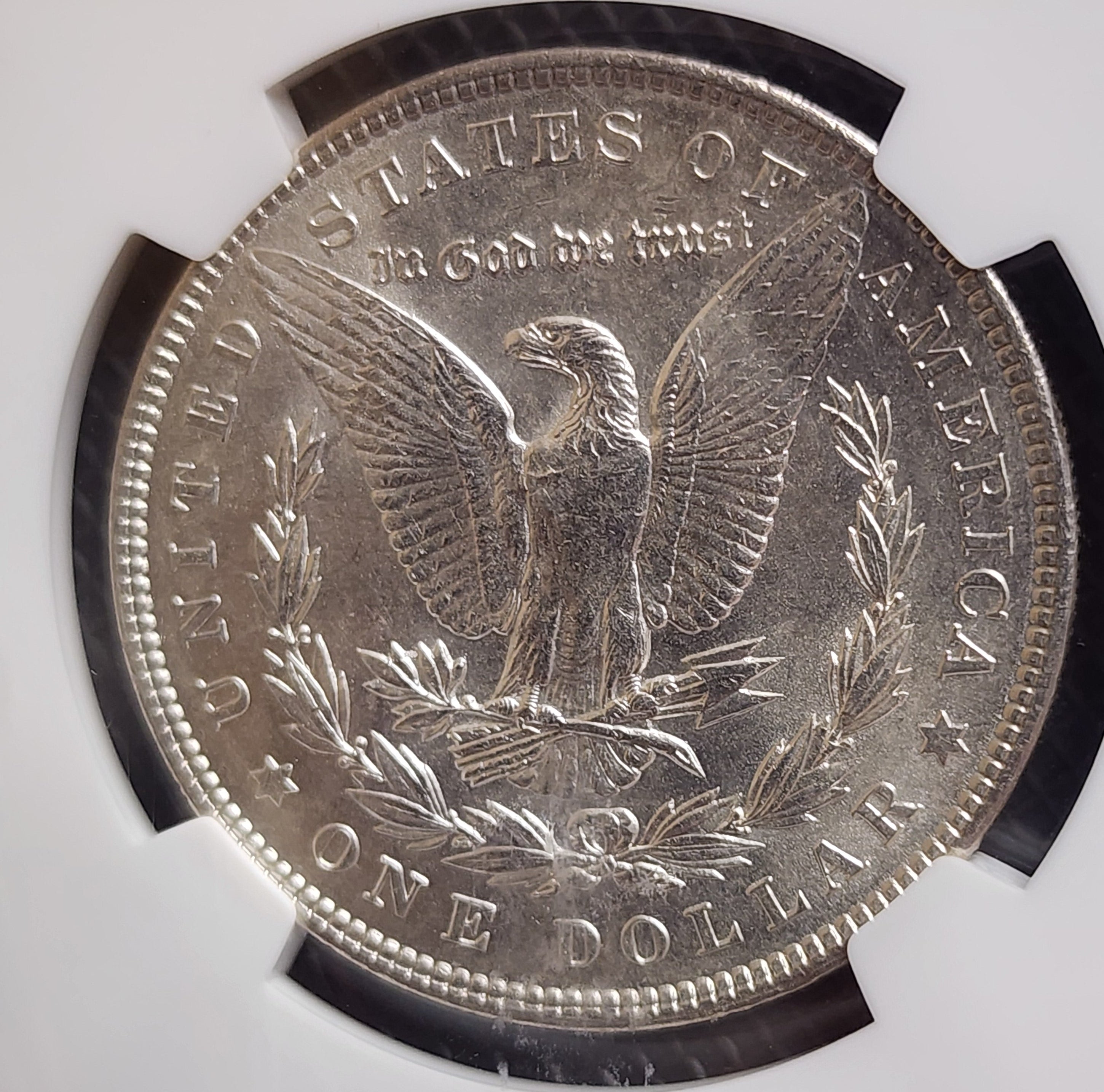 1902 Morgan Silver Dollar, NGC MS-63, Uncirculated Coin, Store #DR0617