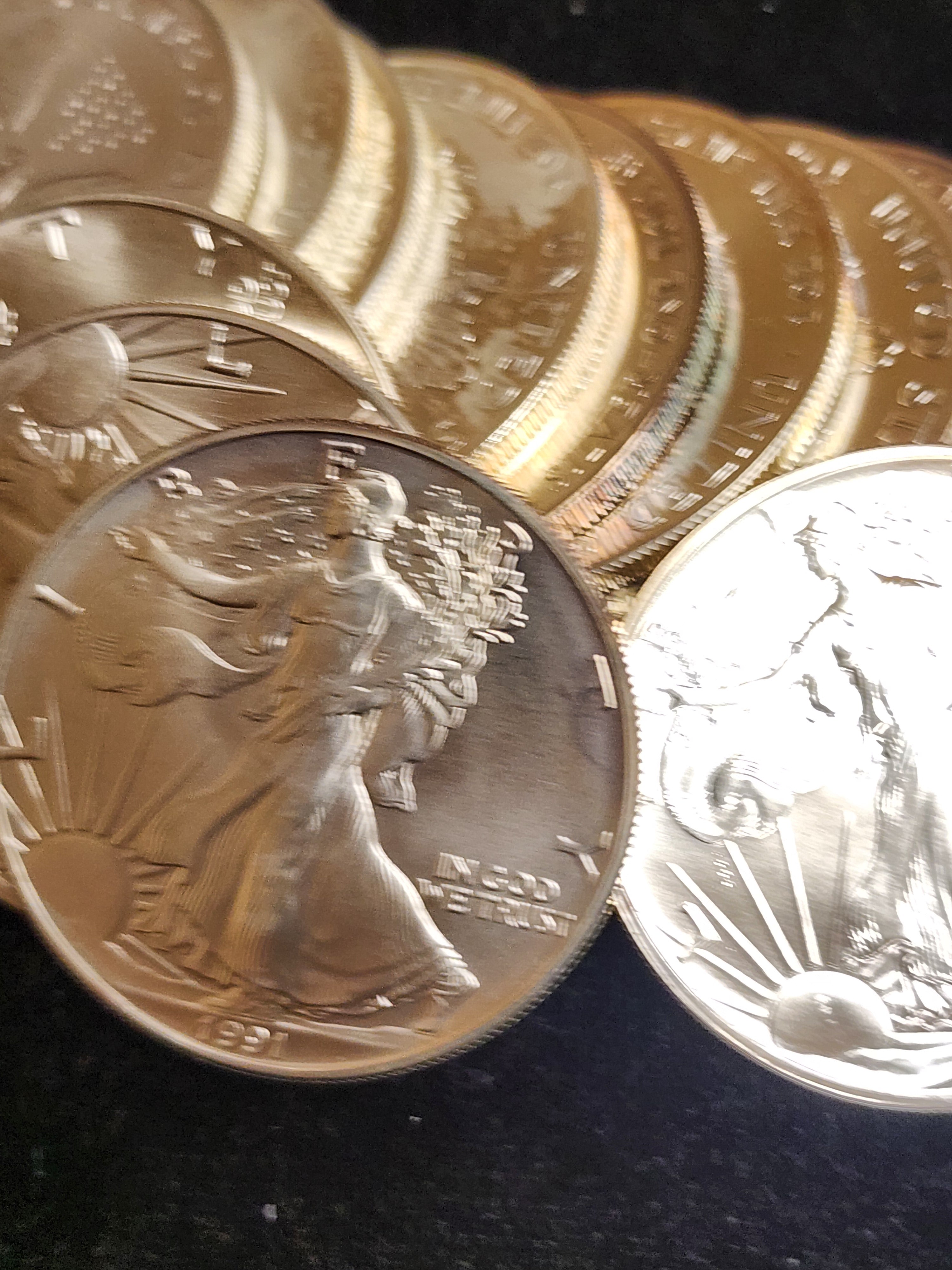 American Silver Eagle Rolls. Store #SR002