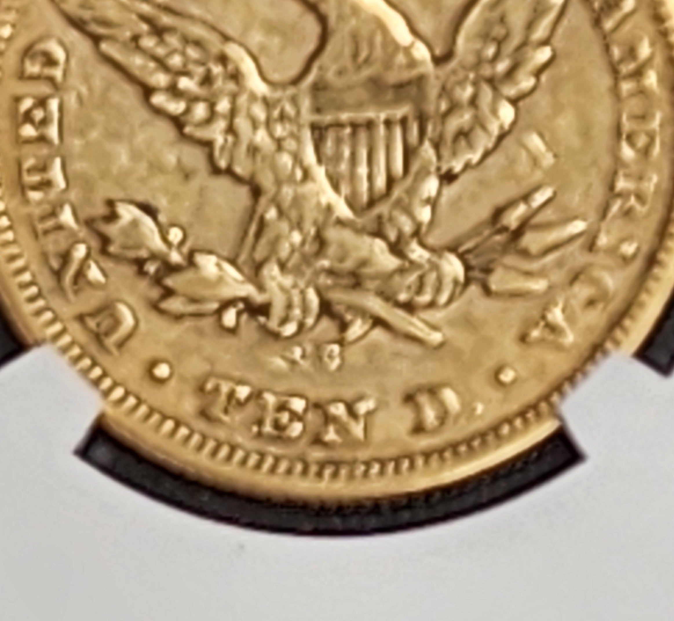 1877-CC $10 Gold Eagle, Pre-1933 Coinage. "Carson City", NGC XF-40, Store #G0176