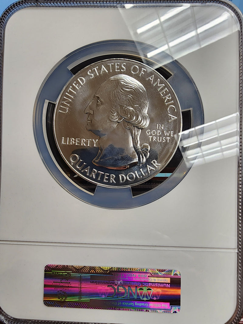 2010 National Park, 5 Troy Ounce Silver, 5 Coin Set, NGC MS-69, Store Sale