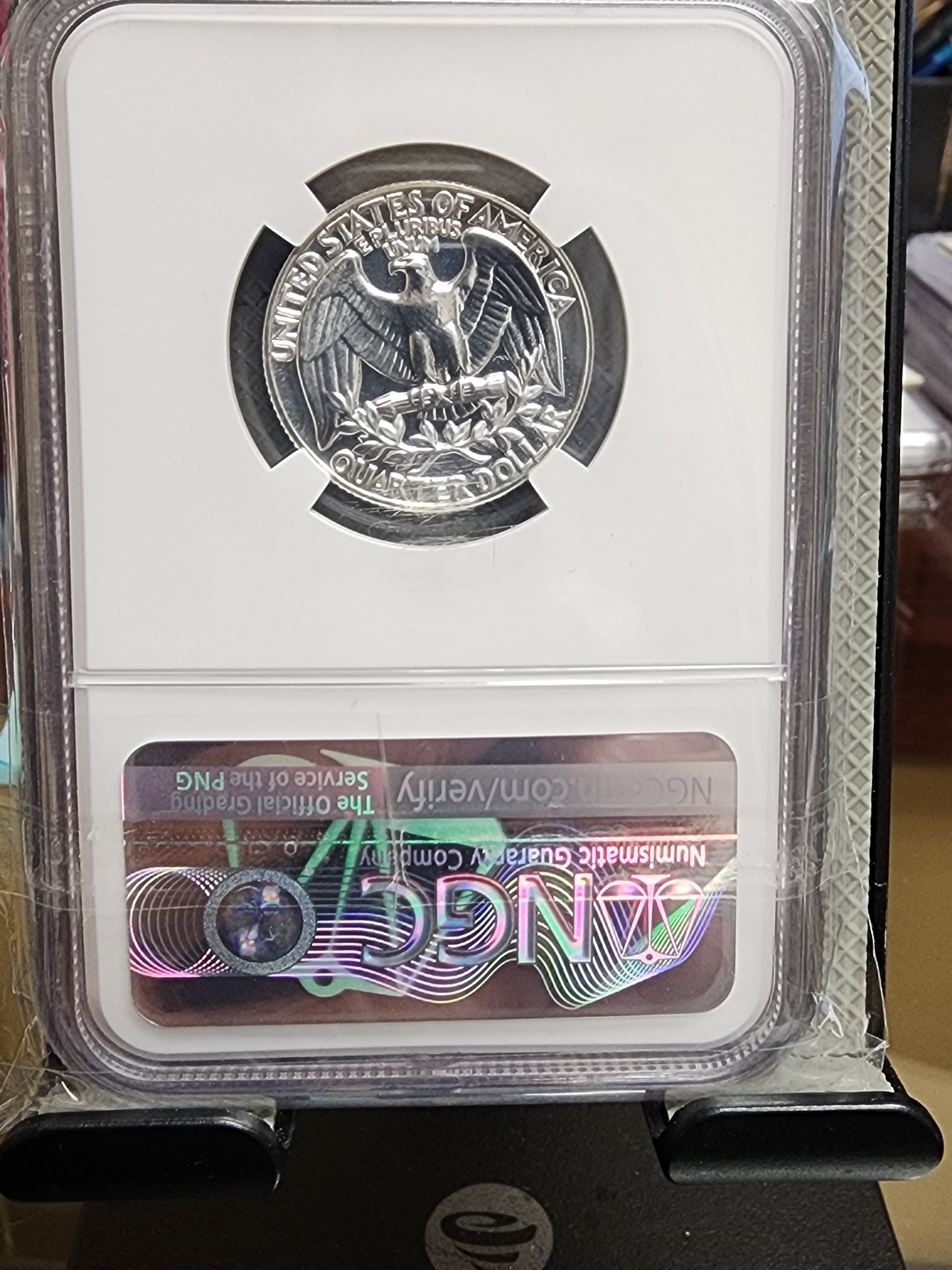 1958 Washington Silver Proof Quarter, NGC PF-66, Store #QR1949.