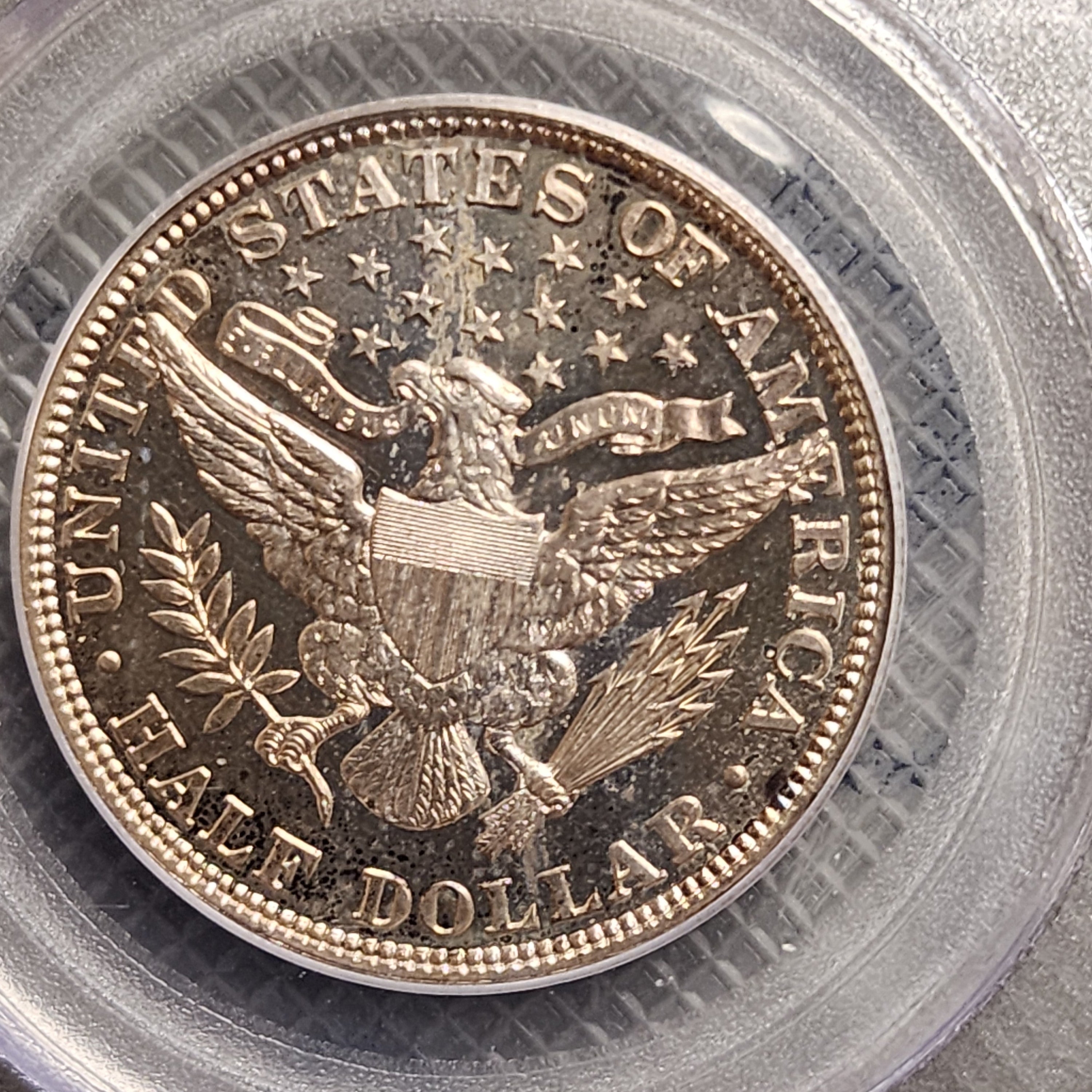 1907 Barber Half Dollar, Gem Proof Strike, PCGS Graded PR-64, Store #GHR169