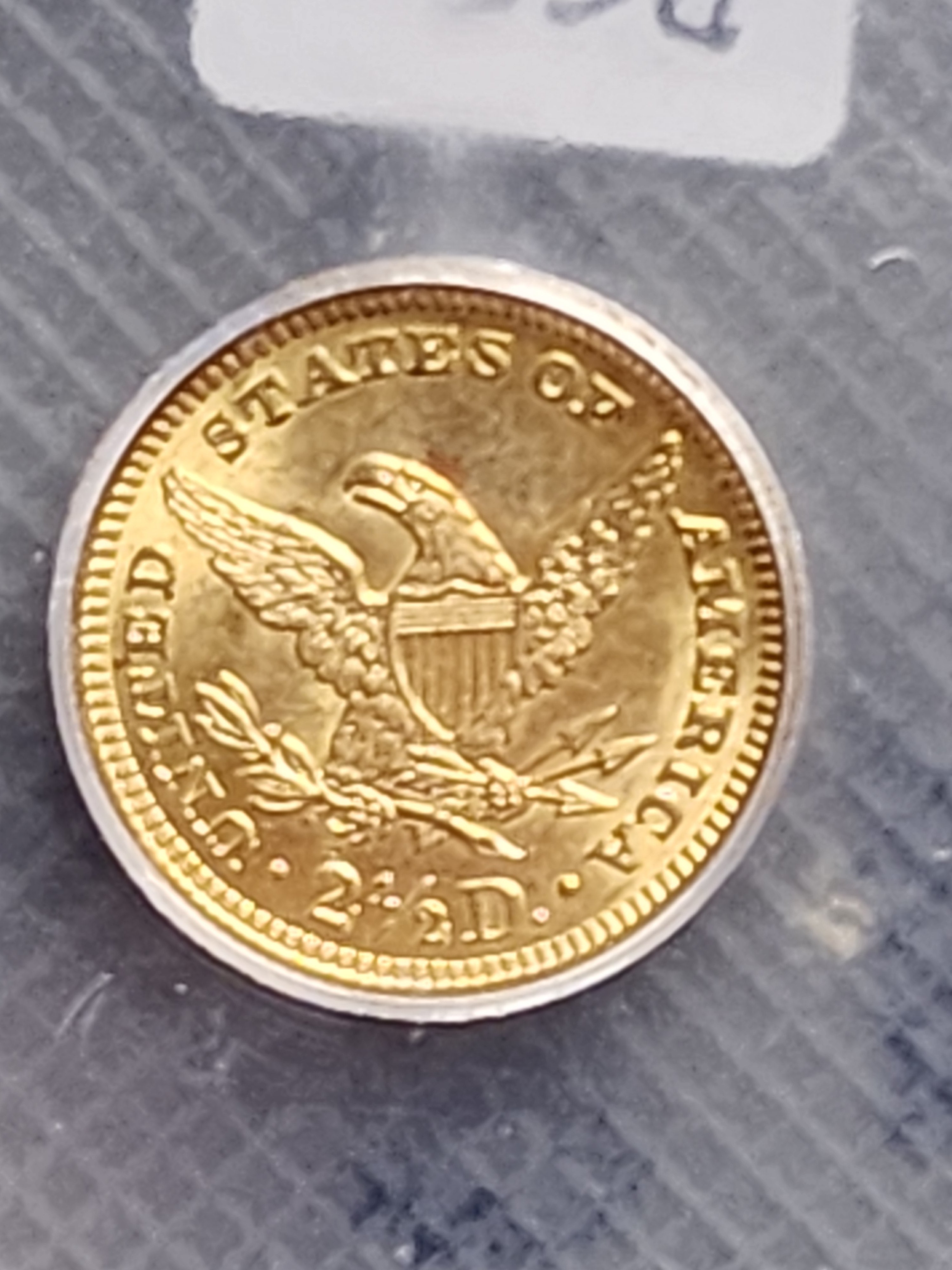 1905 $2.50 Quarter Gold Eagle, ICG MS65, Gold Coin, Store Sale#G0103.