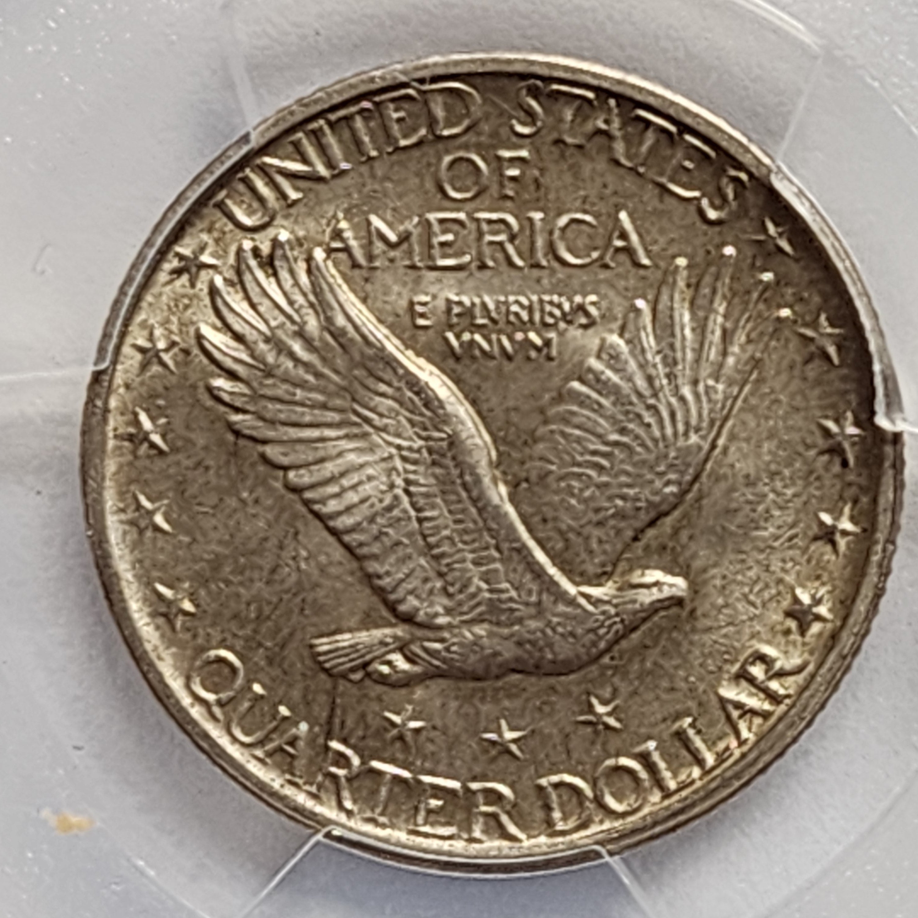 1919-D Standing Liberty Quarter, PCGS MS-62, Great Date, Store Sale #QR1451