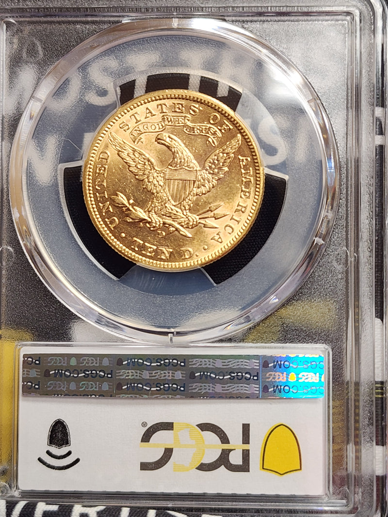 1906-D $10 Gold Liberty Eagle, PCGS AU-58, Gold Coin, Store Sale