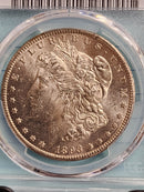 1893-CC Morgan Silver Dollar, Better Date and Grade, PCGS MS61, Store