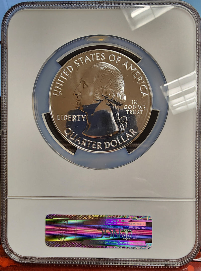 2010 National Park, 5 Troy Ounce Silver, 5 Coin Set, NGC MS-69, Store Sale