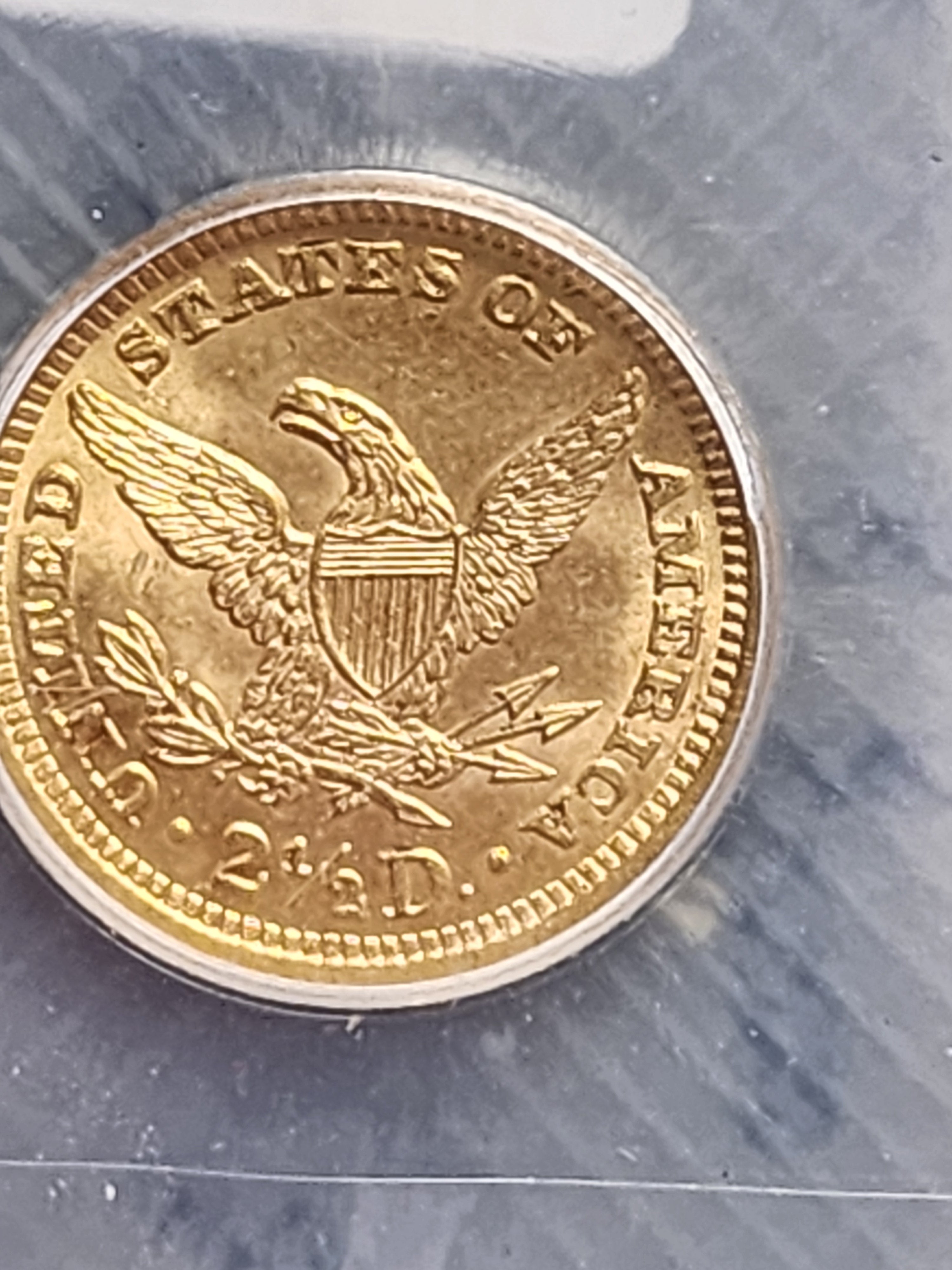 1899 $2.50 Quarter Gold Eagle, ICG MS65, Gold Coin, Store Sale#G0101.