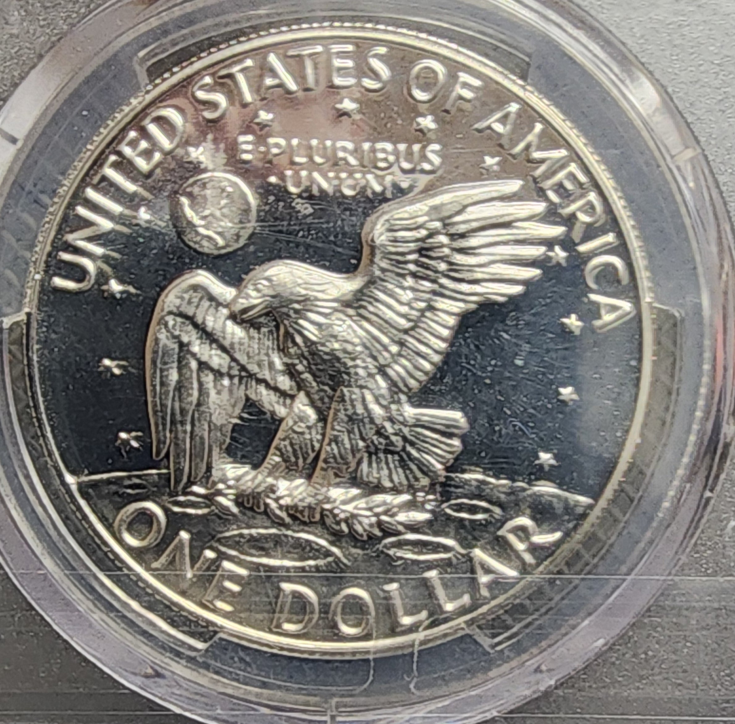 1973-S Eisenhower Silver Dollar., PCGS PR70, DCAM., Store #GDR0231.