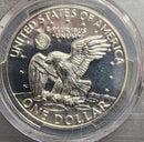 1973-S Eisenhower Silver Dollar., PCGS PR70, DCAM., Store