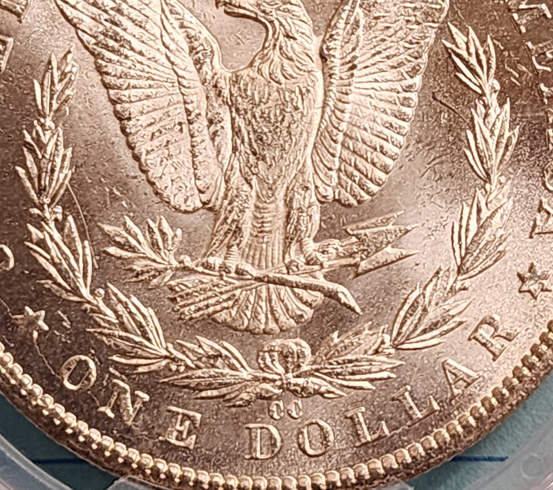 1893-CC Morgan Silver Dollar, Better Date and Grade, PCGS MS61, Store