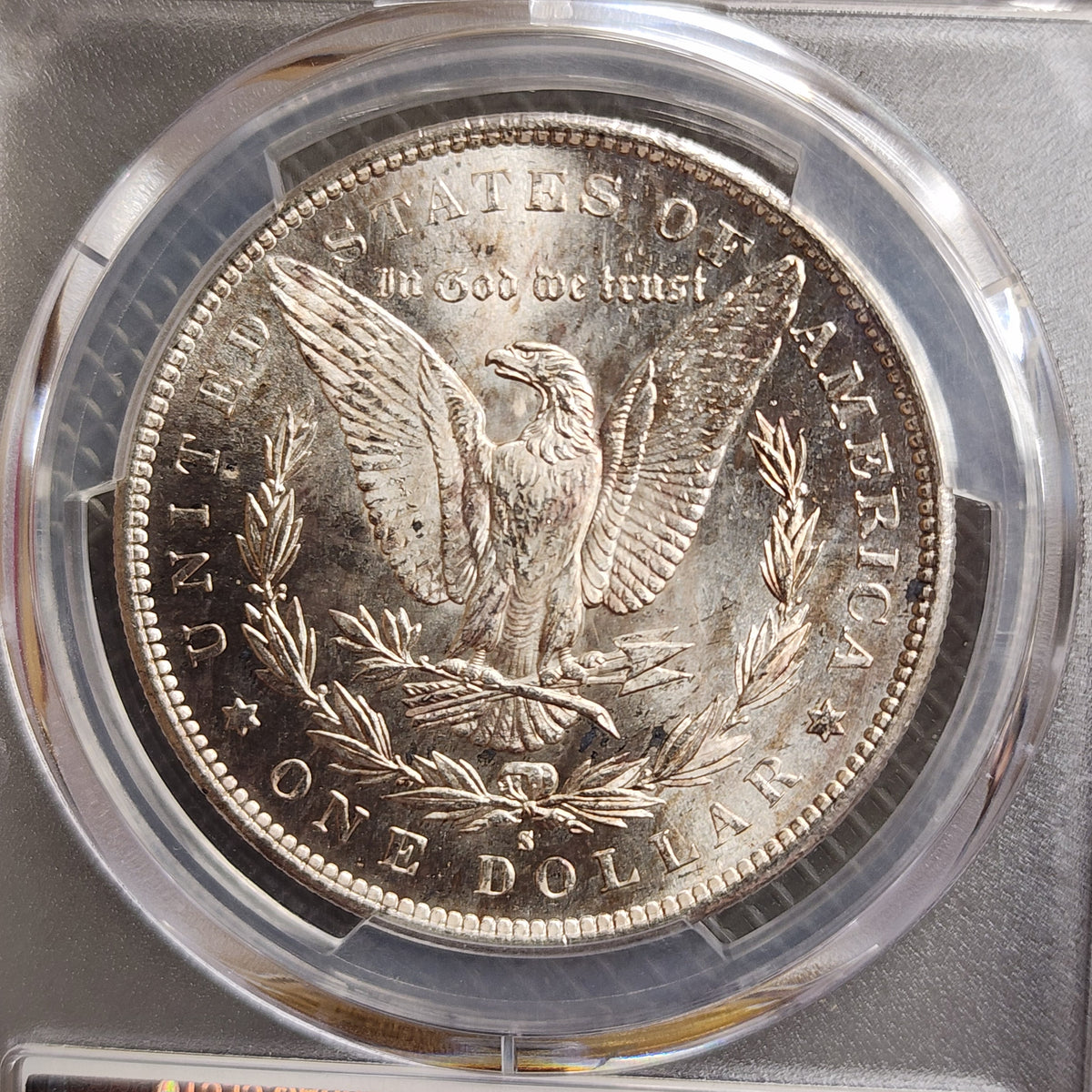 1890-S Morgan Silver Dollar, PCGS MS-64, Uncirculated, Store Sale #DR1587.
