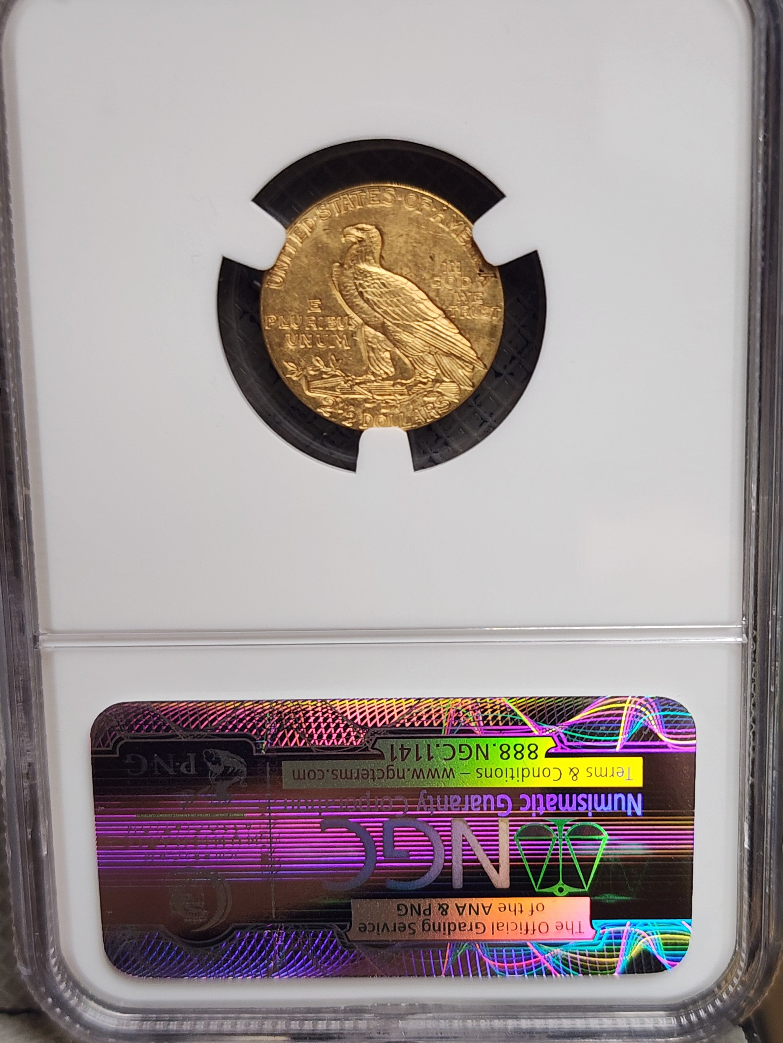 1929 $2.50 Quarter Gold Eagle, NGC MS-63, Gold Coin, Store Sale #G0051..
