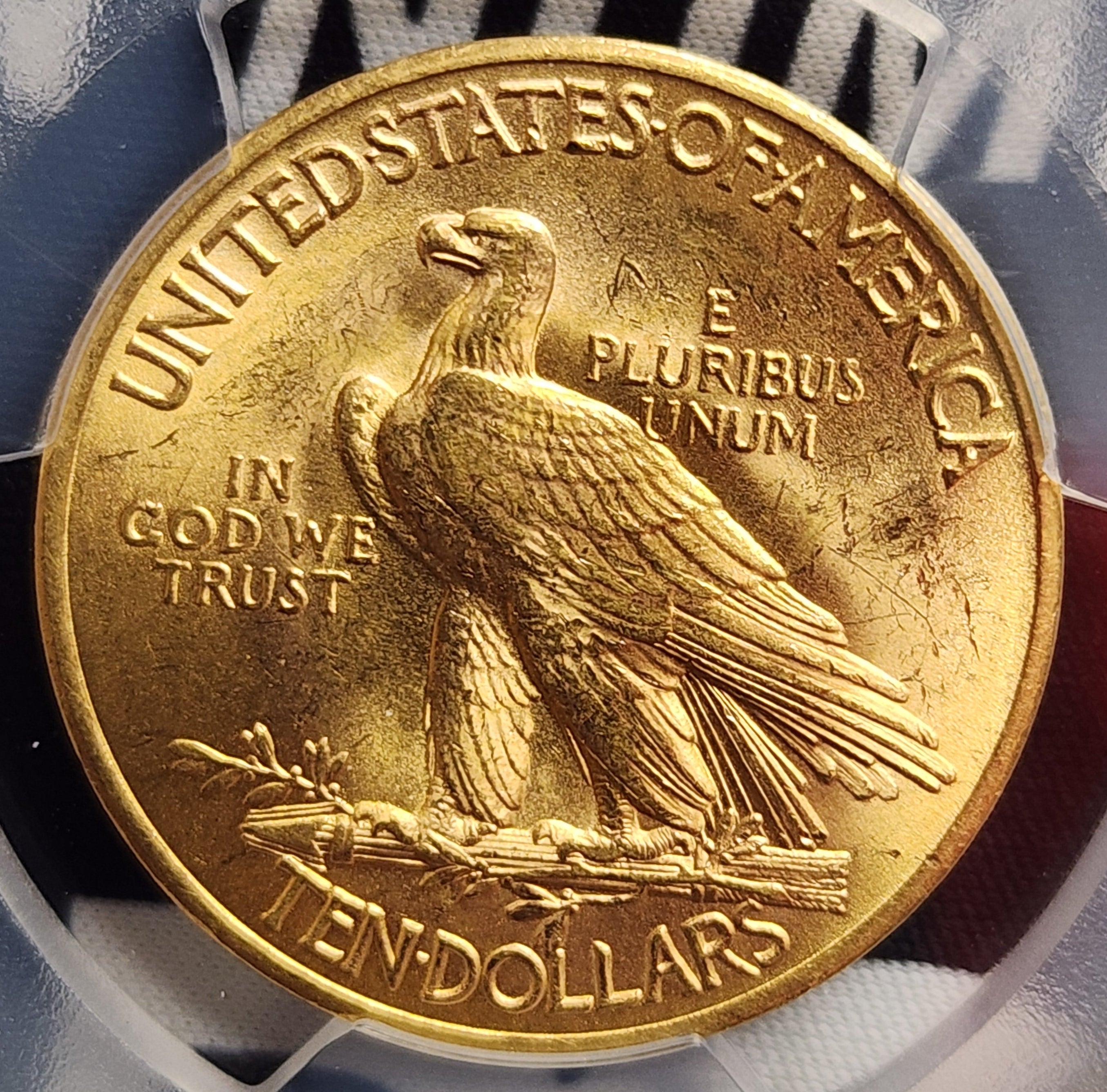 1926 $10, Indian Gold Eagle, PCGS MS-63, Gold Coin, Store Sale#G0095.