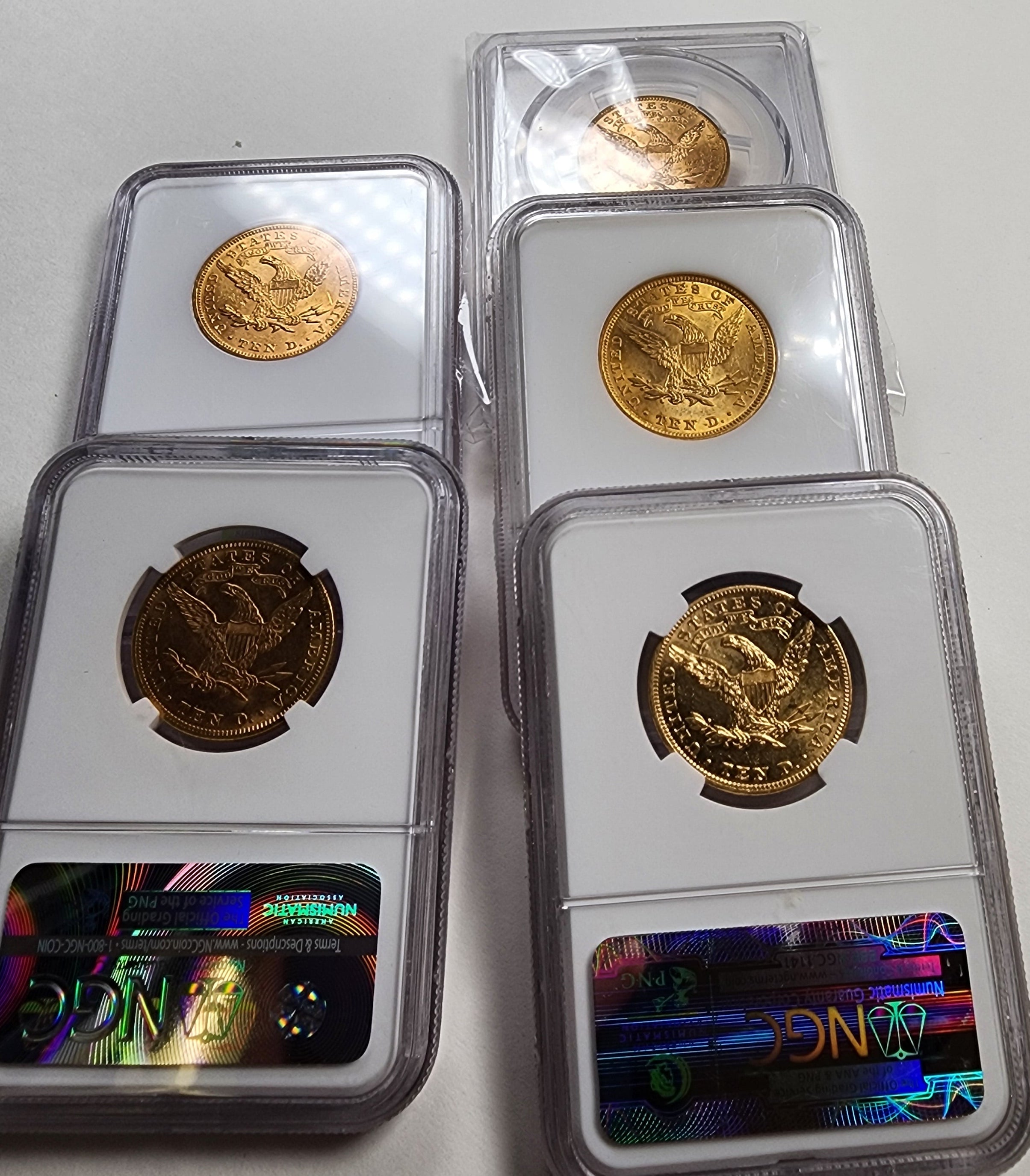 $10 Gold Liberty, Common Dated, 'Pre-1933 Gold, NGC or PCGS MS-61, Store #G0048.