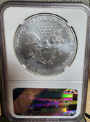 2011 25th Anniversary, American Silver Eagle, 5 Coin NGC "70" Set, Store