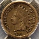 1860 Indian Head Cent, PCGS Certified VF30, Store