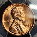 1955-S Lincoln Cent, PCGS MS66RD, Store