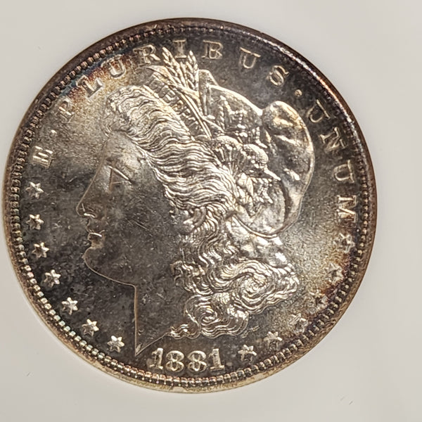 1881-S Morgan Silver Dollar., NGC Certified MS-64., Store Sale #GDR0101