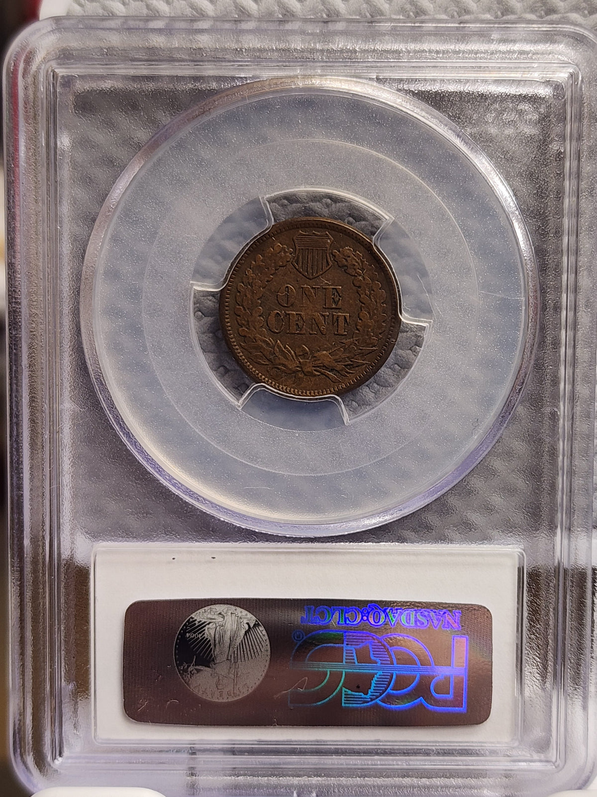 1877 Indian Head Small Cents., PCGS VF-35 Circulated Coin, Store #GCT008.