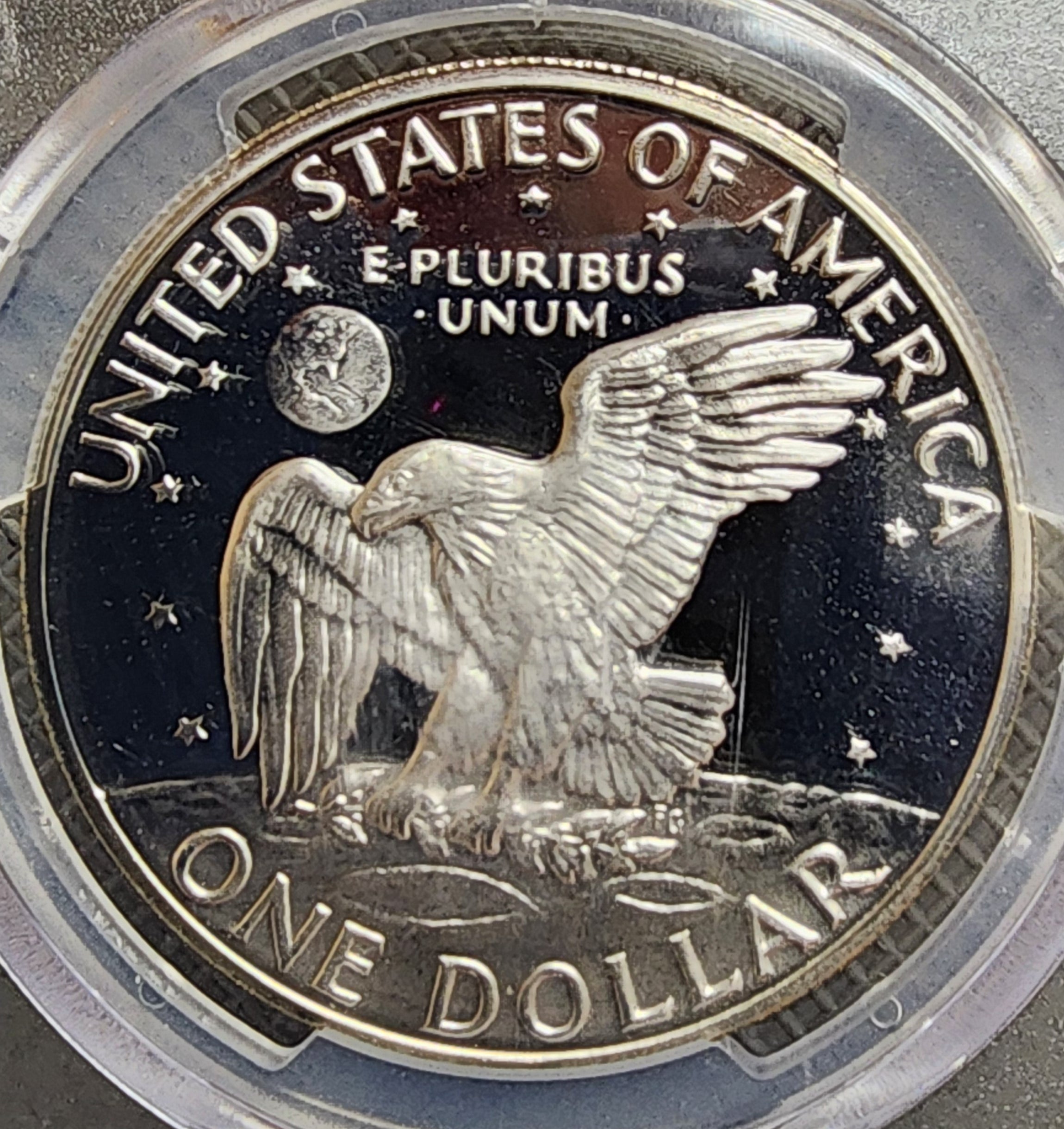 1972-S Eisenhower Silver Dollar., PCGS PR70, DCAM., Store #GDR0230.