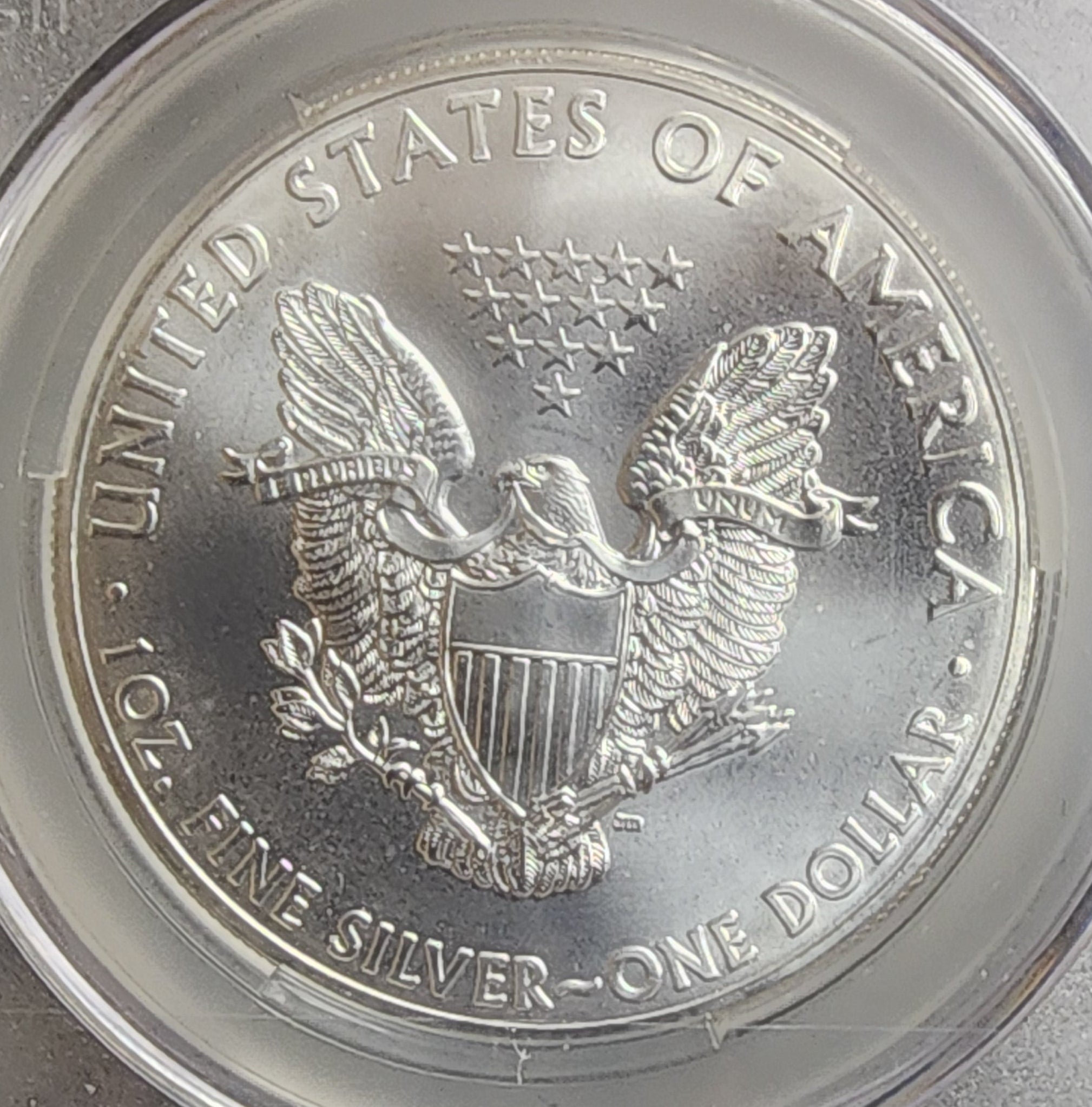 2014 American Silver Eagle, CAC Graded MS-70., Nice, Store #AE0148