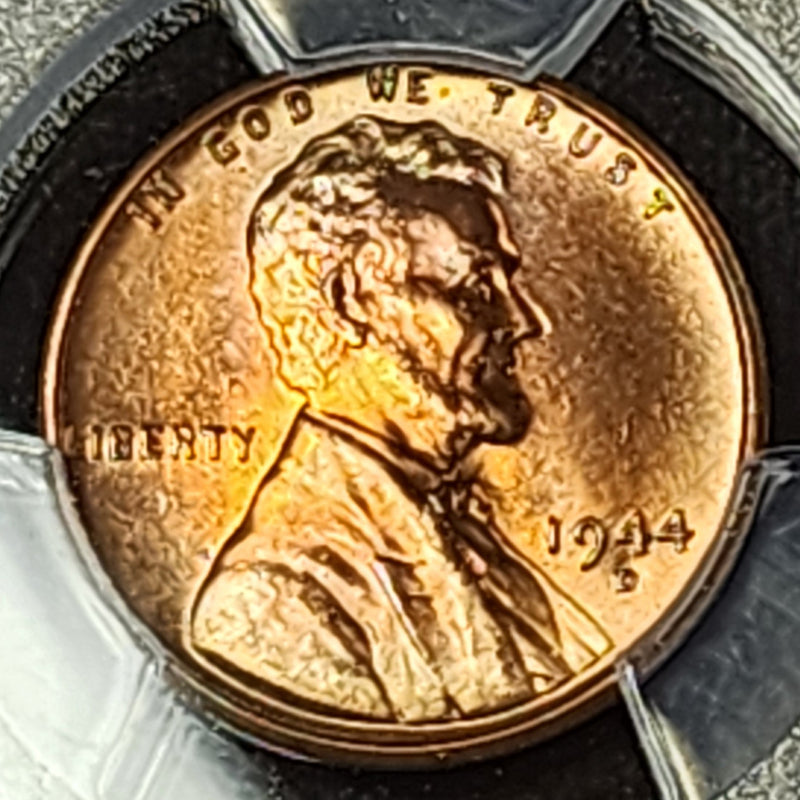 1944-D Lincoln Cent, PCGS MS66RD, Store