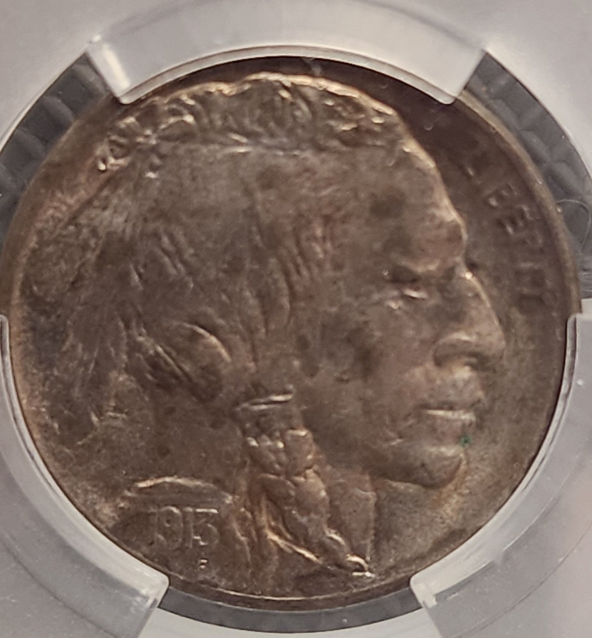 1913-S Buffalo Nickel, Better Type-1, Date, CAC MS-63, Store SALE #GNL028.