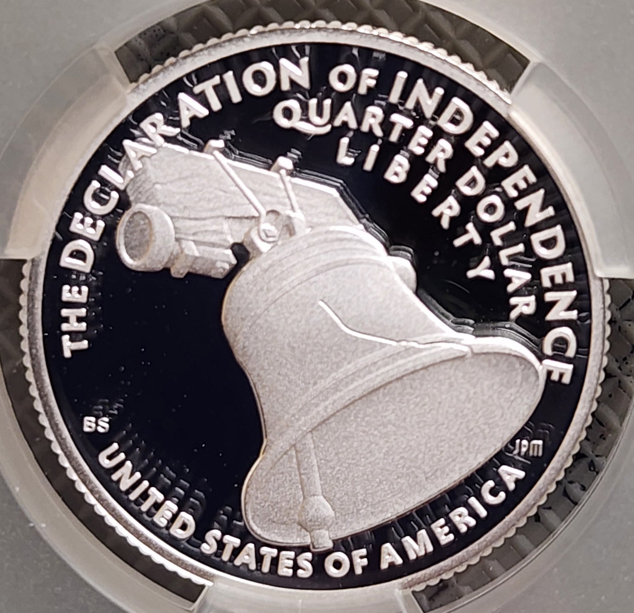 1776-2026-S Silver, Declaration of Independence Quarter, CAC PR-70, Store#QR1943.