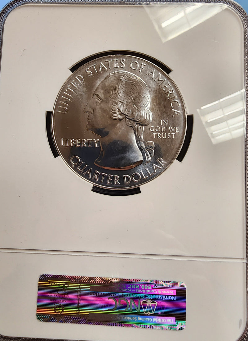 2011 National Park, 5 Troy Ounce Silver, 5 Coin Set, NGC MS-69, Store Sale