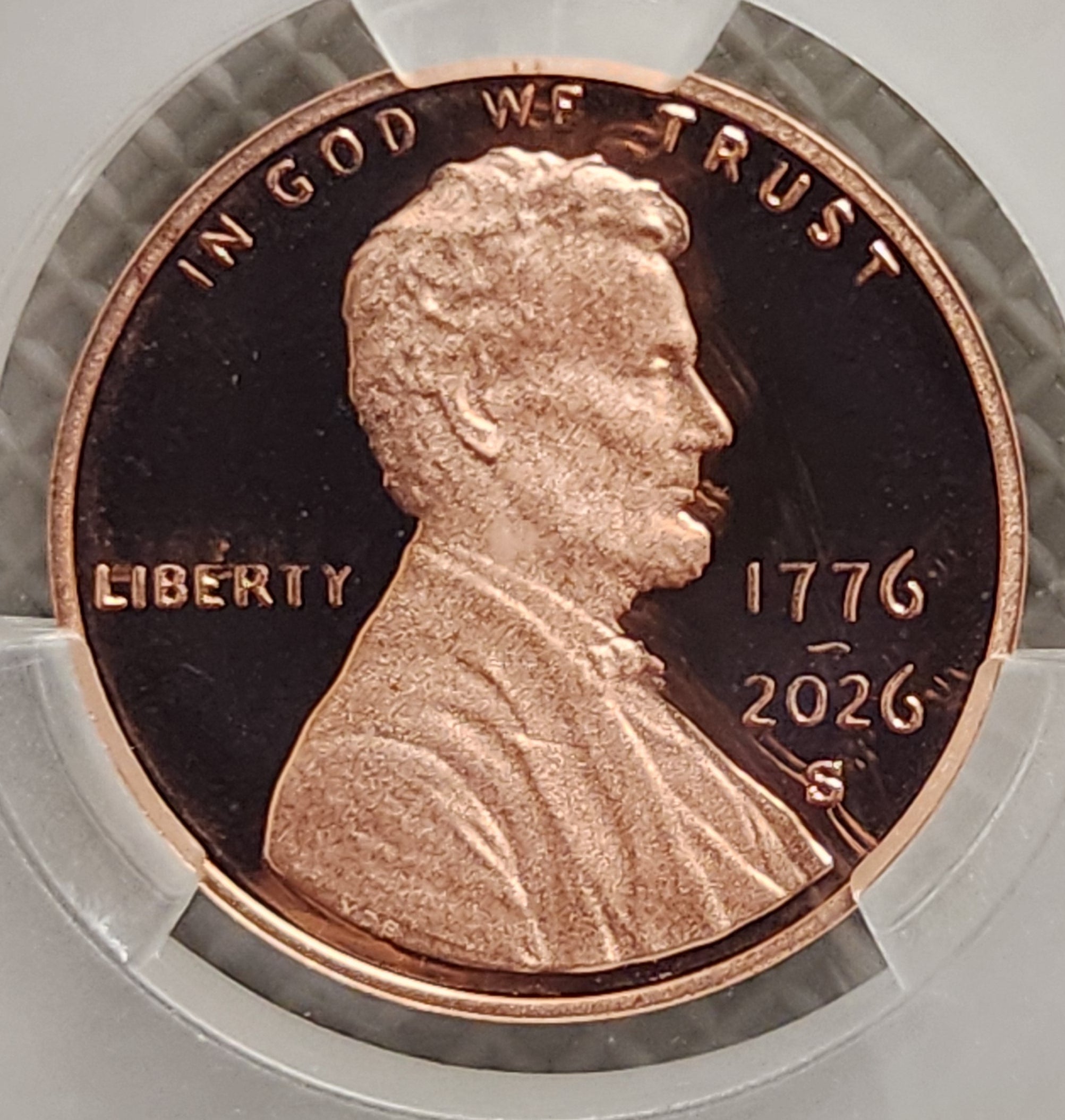 2026-S Lincoln Shield Cents, (1776-2026) CAC PR68 RED, Store #CT1431.
