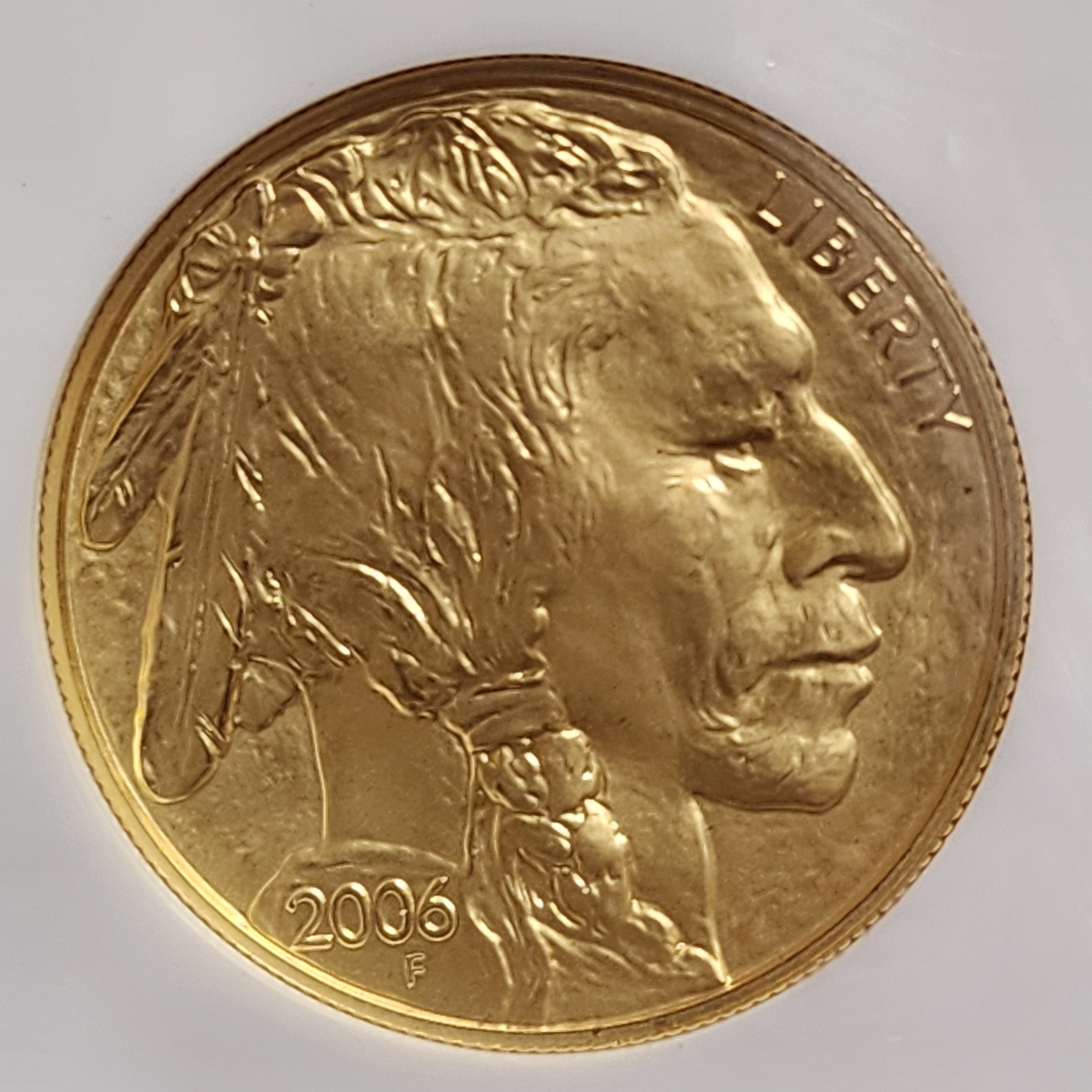 2006 American Gold Buffalo, 24 KT Gold, 1 troy ounce, NGC MS-69, Store #G001