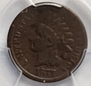 1877 Indian Head Cents, KEY Date, PCGS Good-6, Store SALE