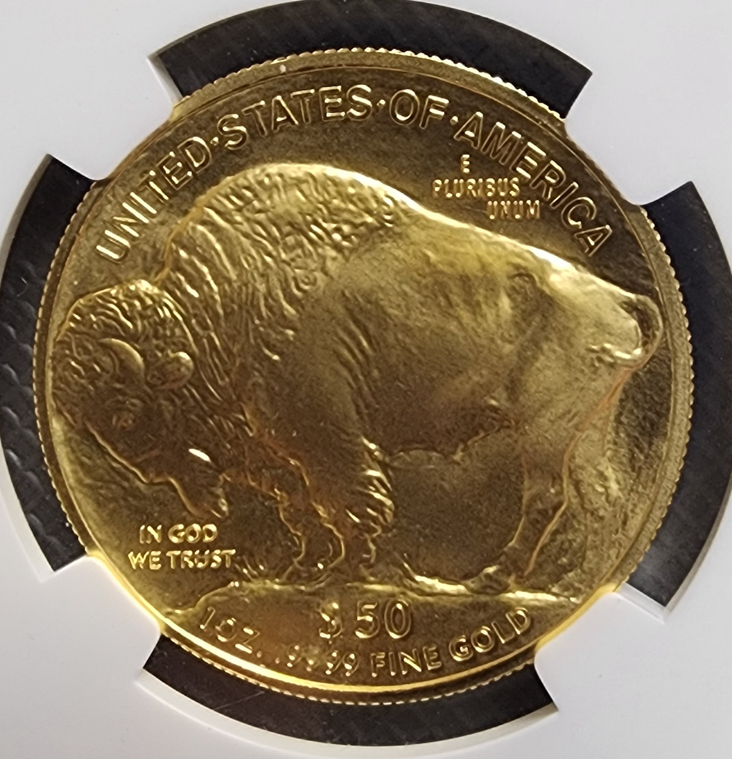 2010 American Gold Buffalo, .9999 gold, 1 troy ounce, NGC MS-69, Store #G004.