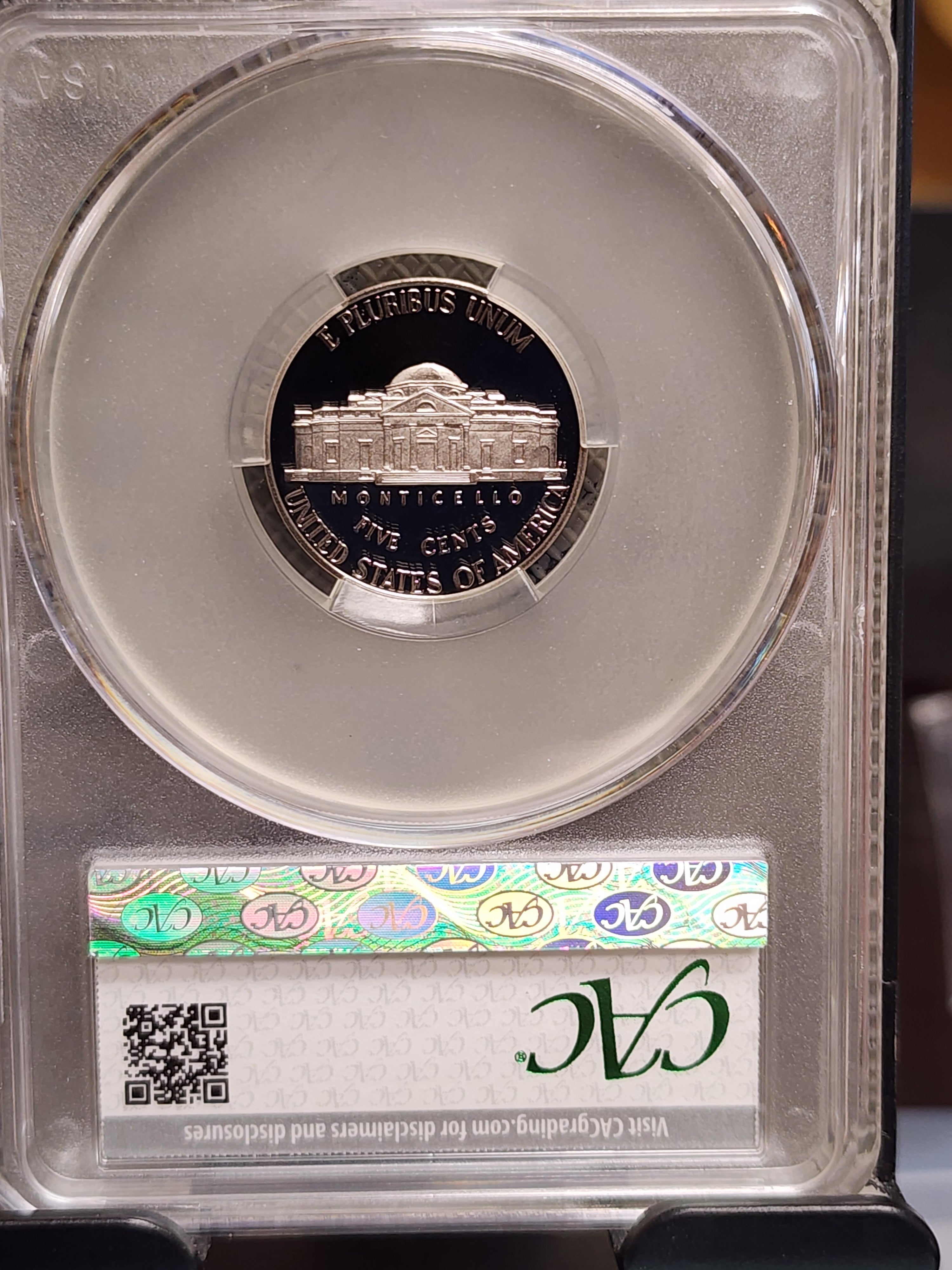2026-S Jefferson Nickel, (1776-2026), CAC PR69 DCAM, Store #NL674.