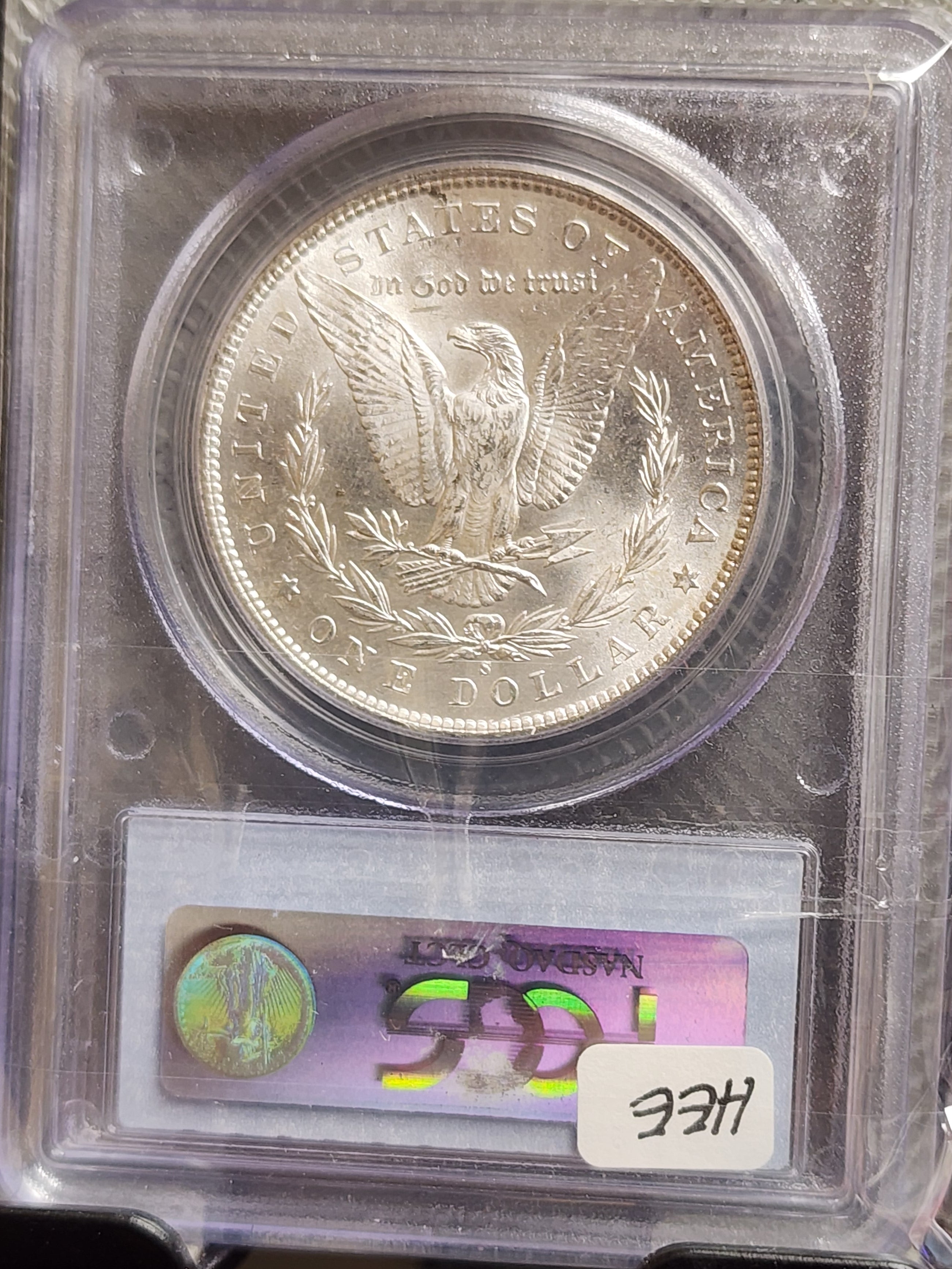 1891-S Morgan Silver Dollar, PCGS MS-64. Uncirculated Coin, SALE #DR0583.