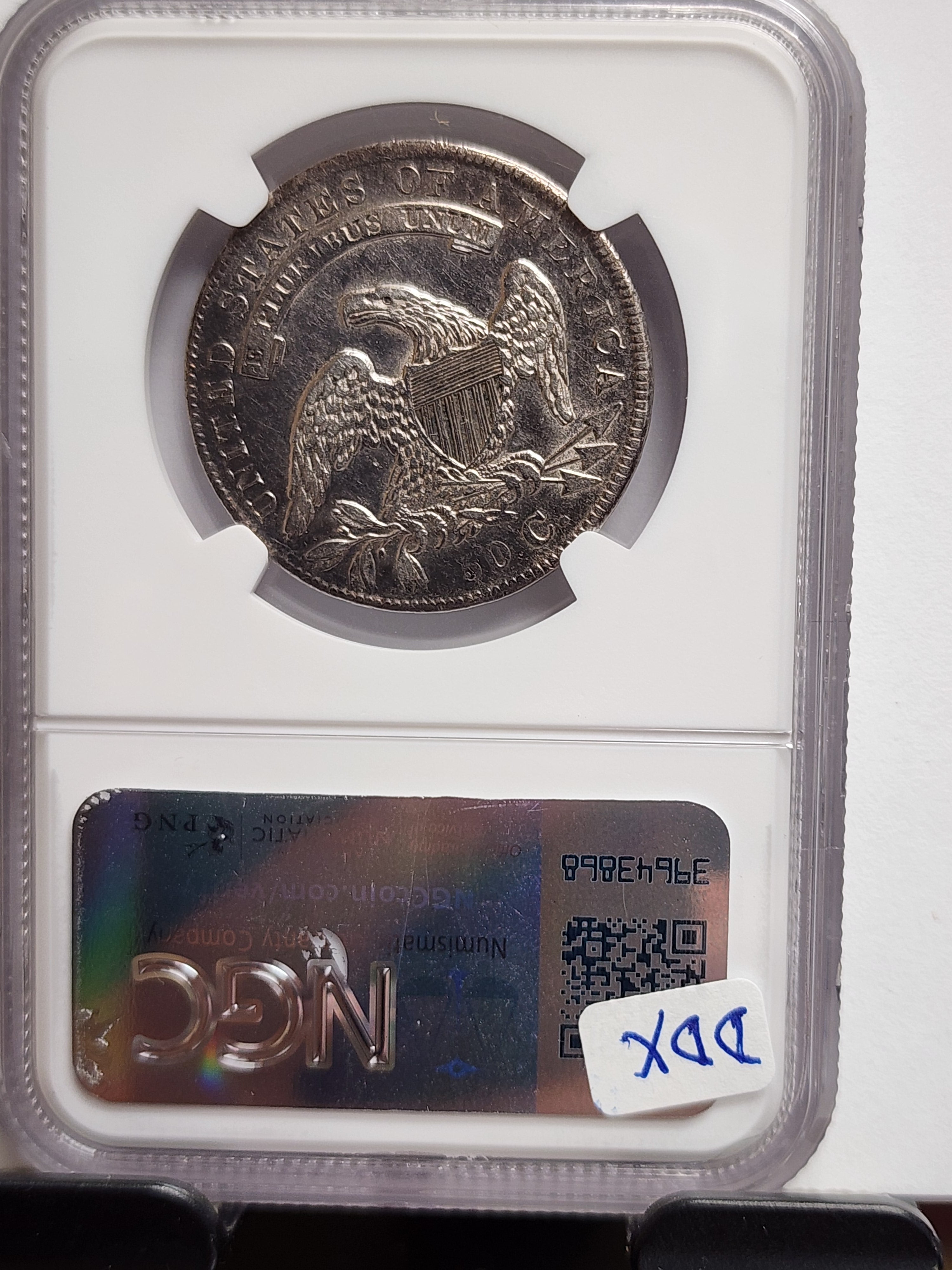 1834 Cap Bust Half Dollar, Pleasant Eye Appeal, NGC AU-55, Store Sale #GHR090