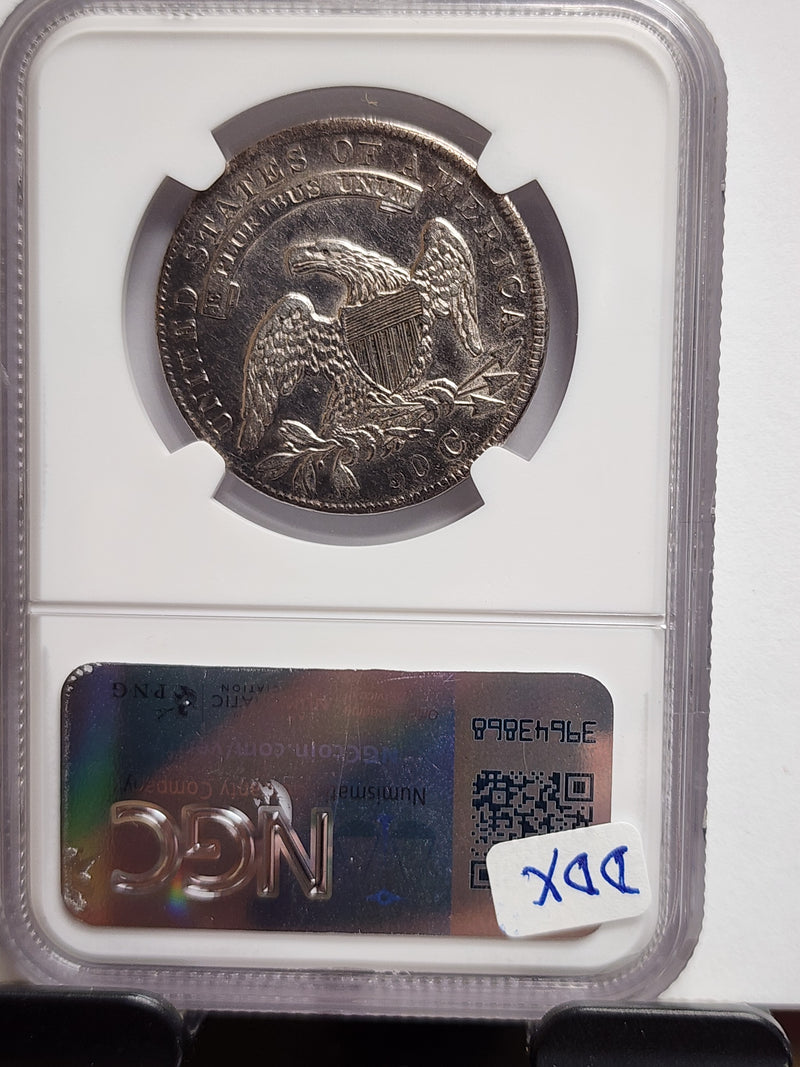 1834 Cap Bust Half Dollar, Pleasant Eye Appeal, NGC AU-55, Store Sale