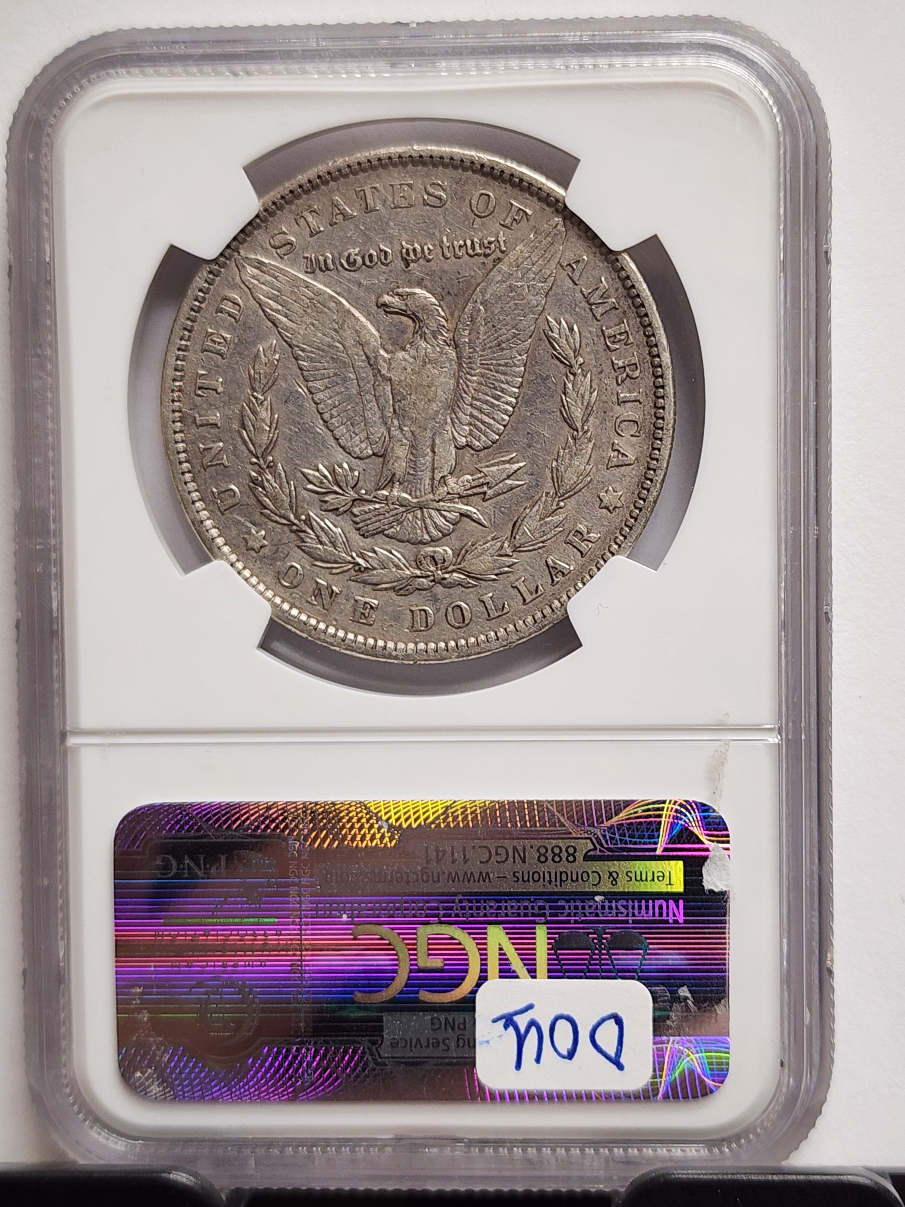 1893 Morgan Silver Dollar, Pleasant Eye Appeal, NGC XF-40, Store SALE #GDR0289