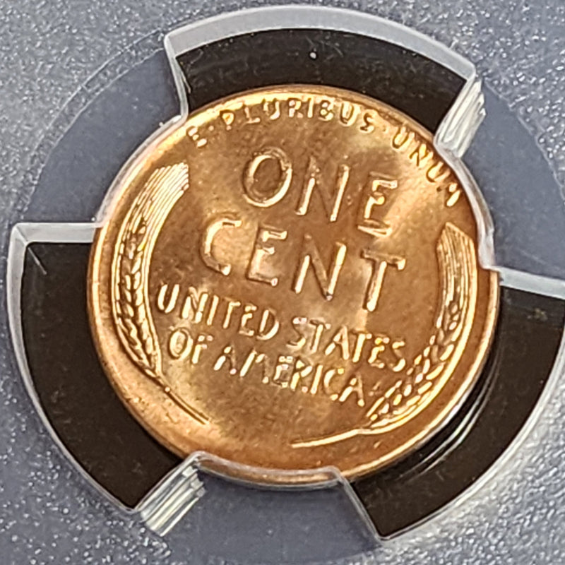 1958-D Lincoln Cent, PCGS MS66RD, Store
