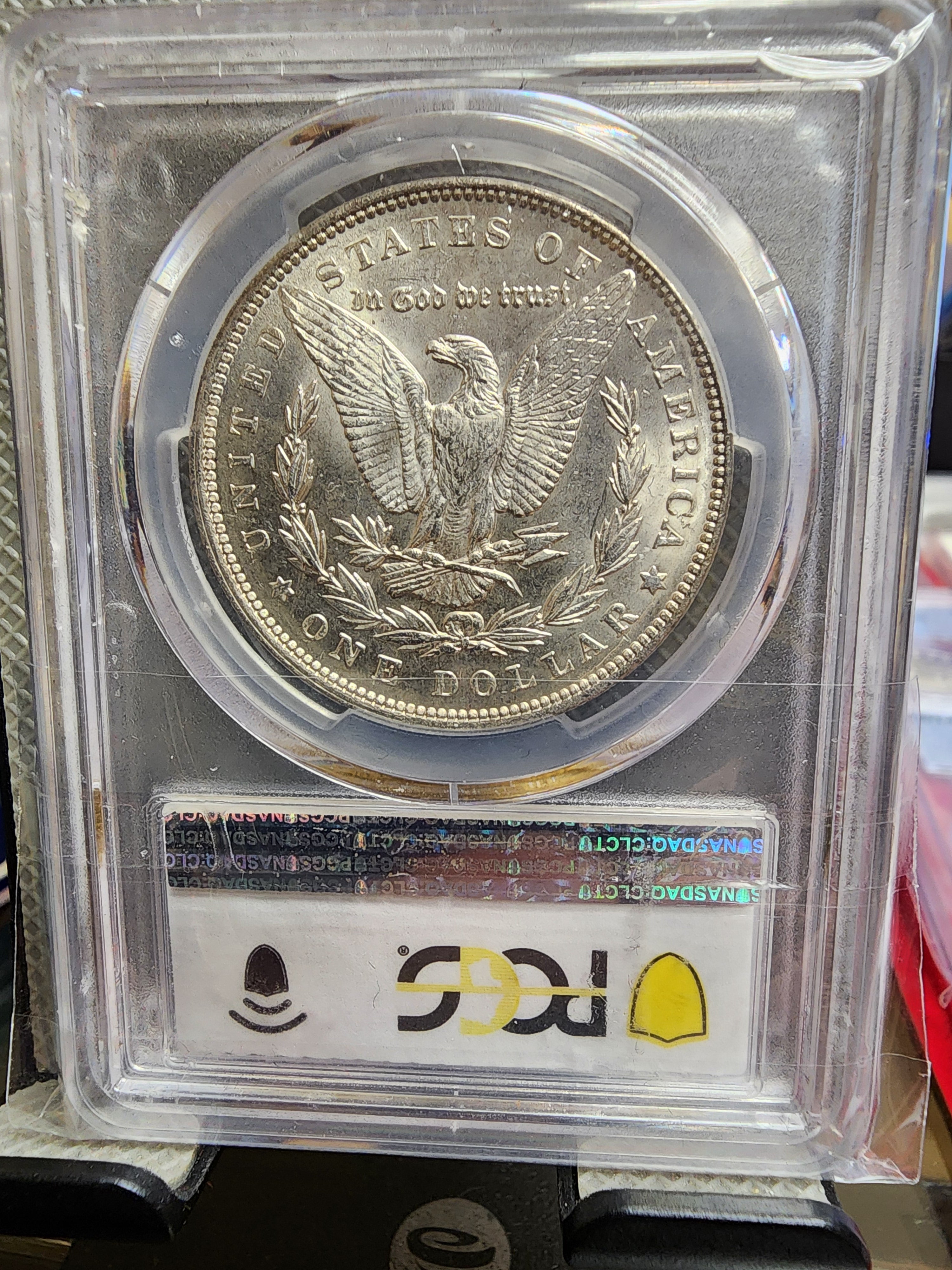 1892 Morgan Silver Dollar, Gem Eye Appeal, PCGS MS61, Store #DR0600.