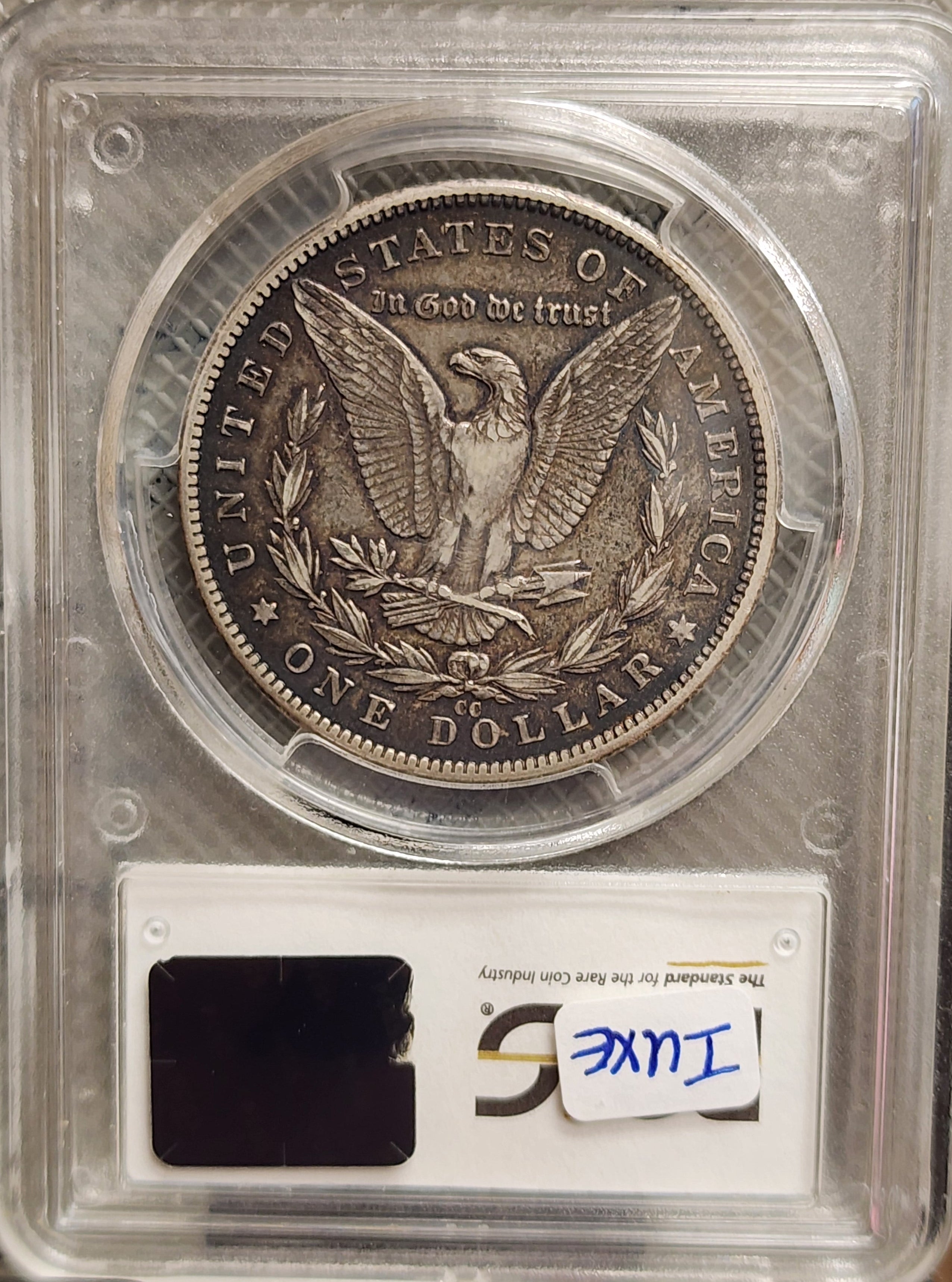 1889-CC Morgan Silver Dollar., PCGS XF-40, Uncirculated, Store Sale #DR026.