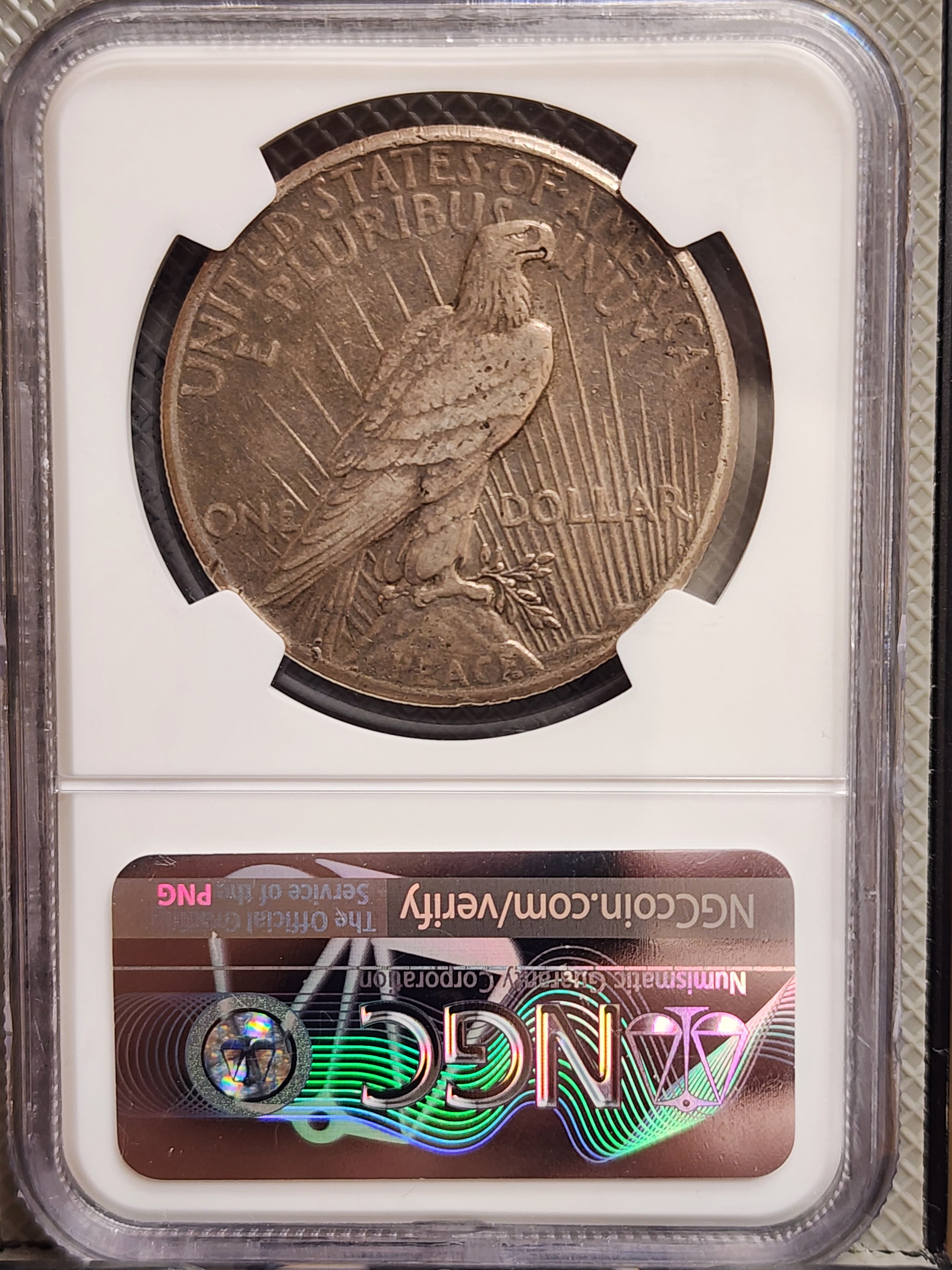 1928 Peace Silver Dollar, NGC XF-45, Circulated Coin. Store#GDR0365.