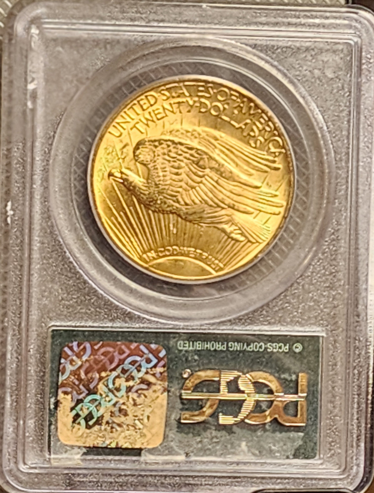 1924 $20 Gold Double Eagle, Saint, PCGS MS-63, Uncirculated Coin, Store #G0123.