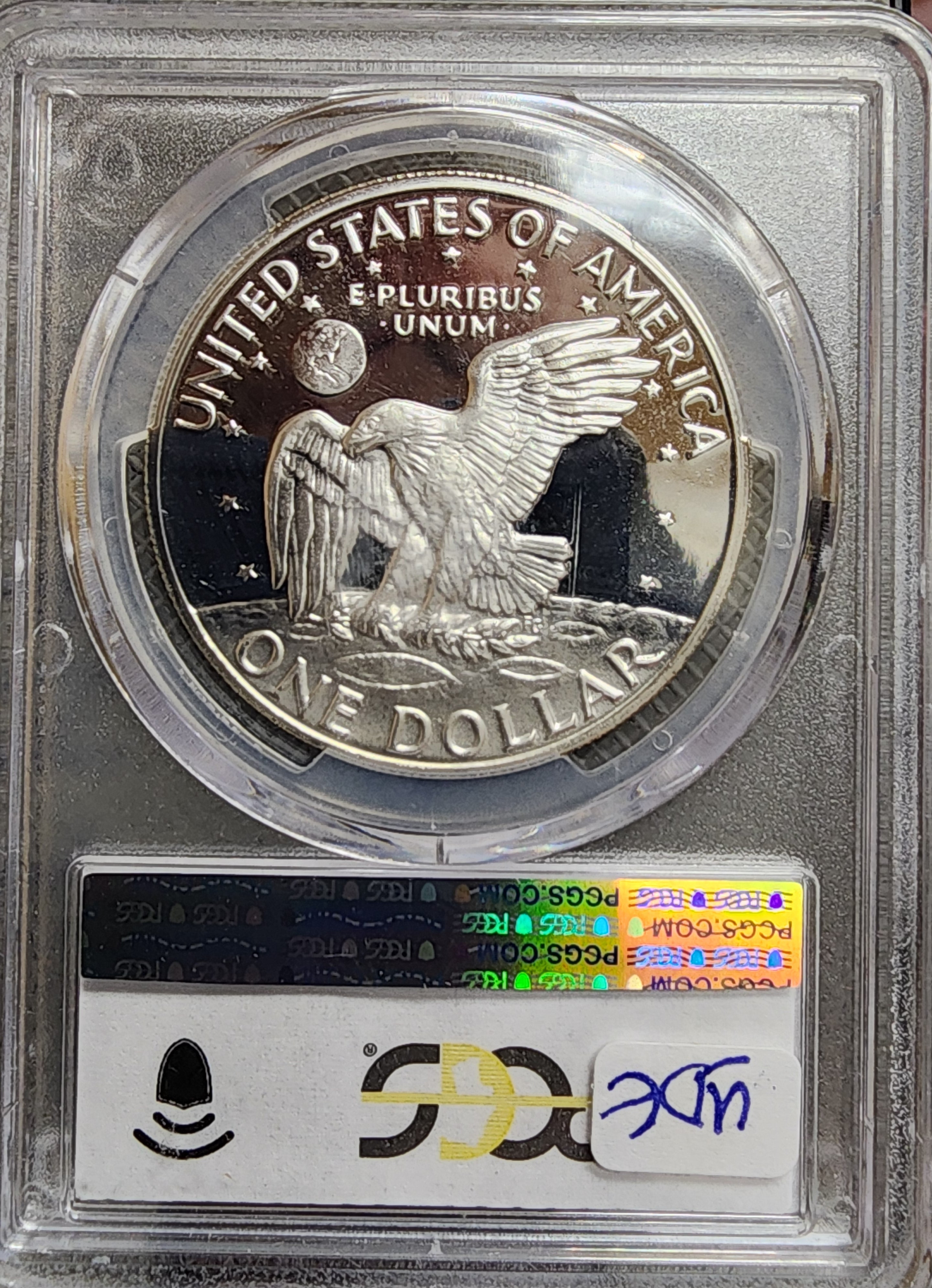 1972-S Eisenhower Silver Dollar., PCGS PR70, DCAM., Store #GDR0230.