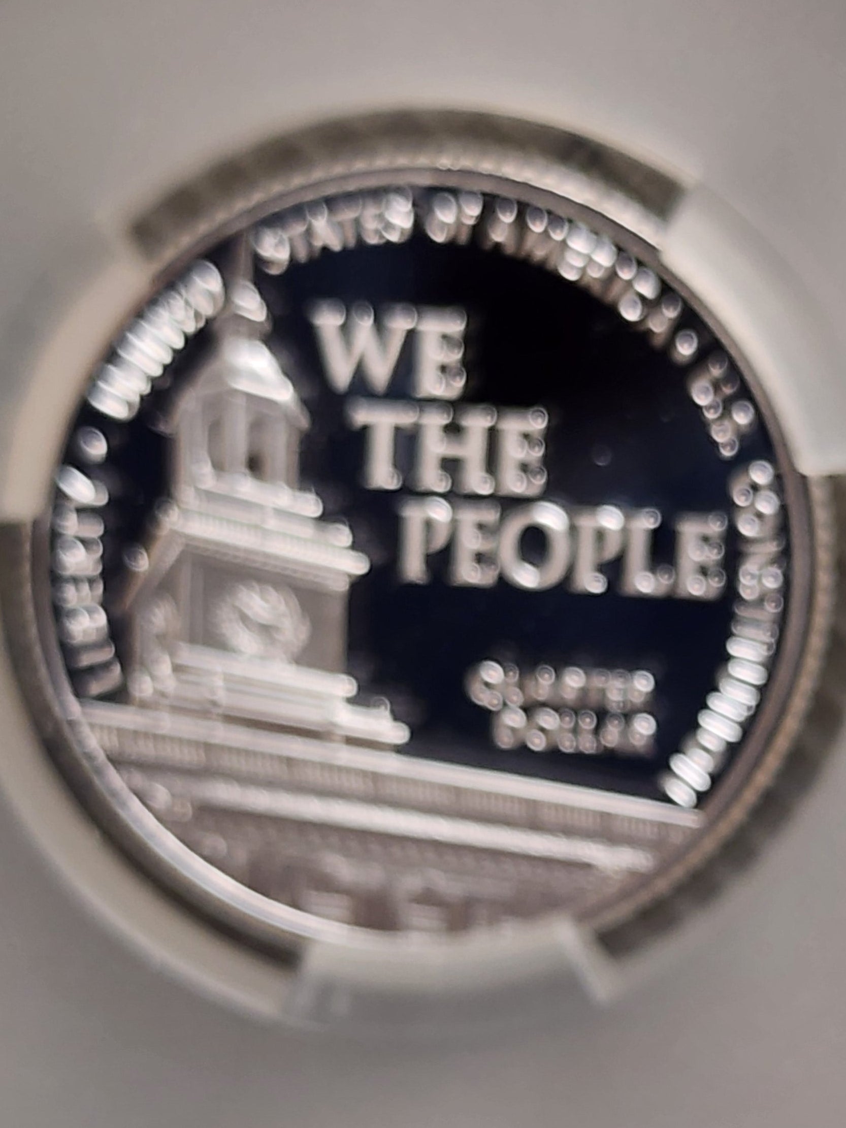 1776-2026-S Silver, U.S. Constitution Quarter, CAC PR-70, Store#QR1944.