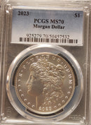 2023 Morgan Silver Dollar Commem, PCGS MS70, Store