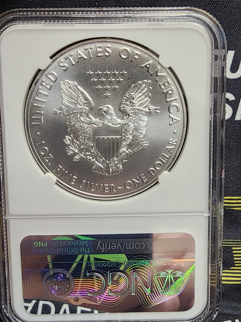 2020 American Silver Eagle, NGC MS 70, Store