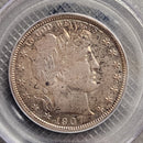 1907 Barber Half Dollar, Gem Proof Strike, PCGS Graded PR-64, Store